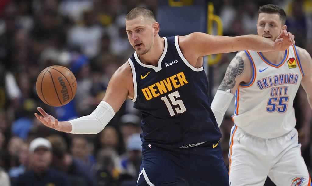 NBA季後賽|祖傑第4戰對雷霆攻入27分,但22射7中命中率平平。(美聯社)