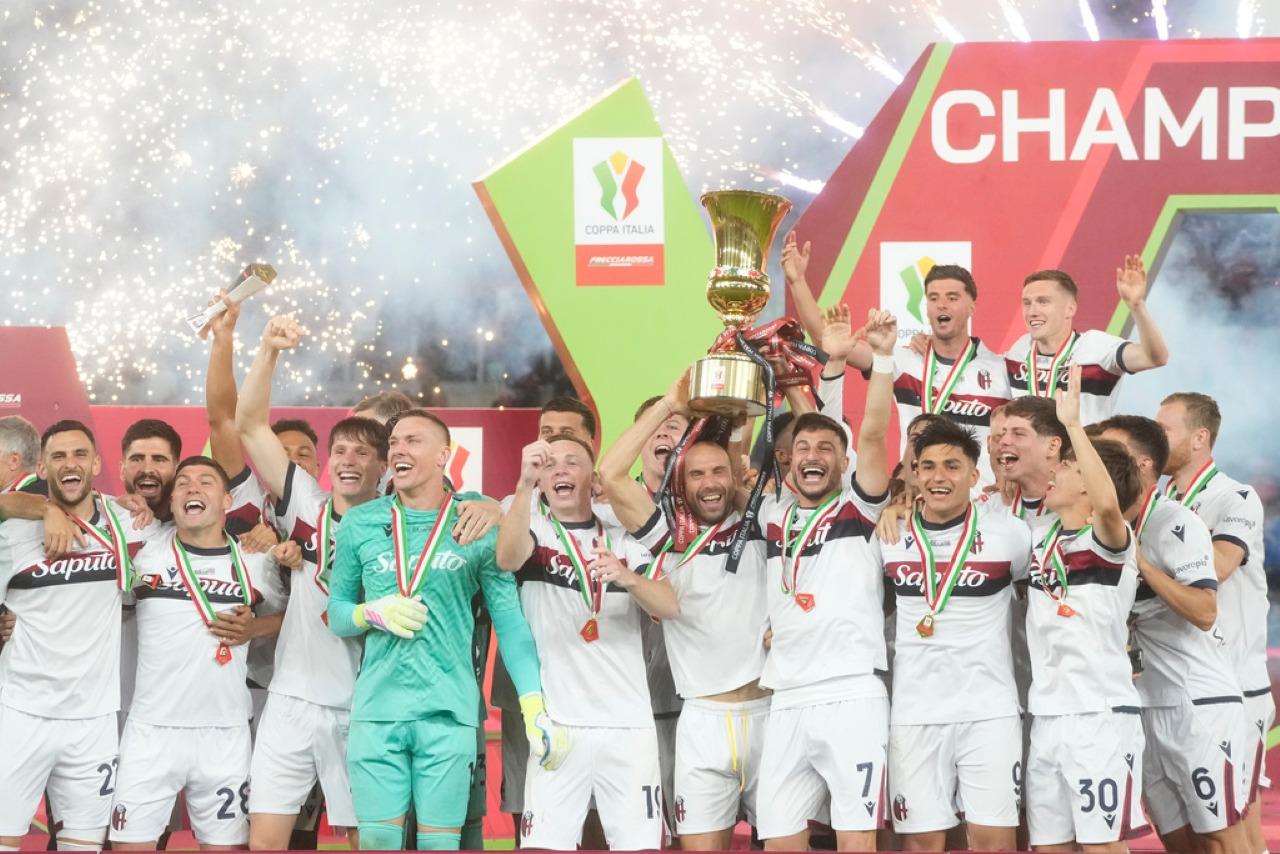 博洛尼亞來季將出戰歐霸盃。(美聯社)