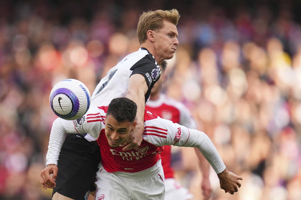 阿仙奴擊敗紐卡素,令後者37戰66分仍未鎖定歐聯席位。(美聯社)