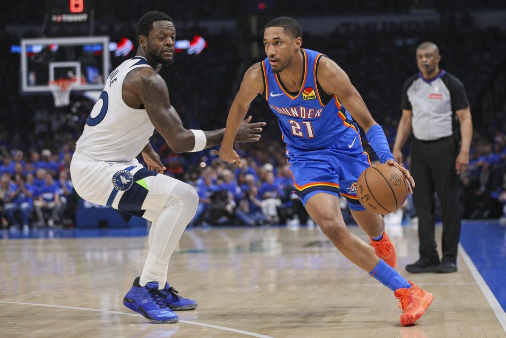 雷霆118:103擊敗木狼。(美聯社)