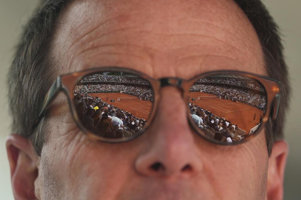 法網|現場氣氛熱烈。(美聯社)