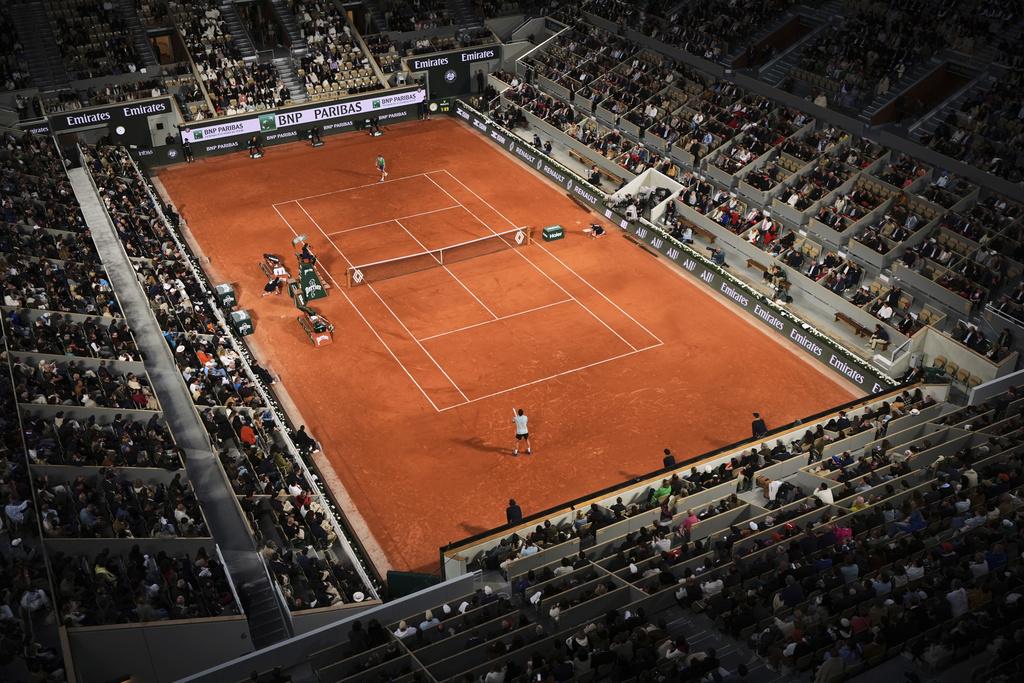 法網|現場氣氛熱烈。(美聯社)