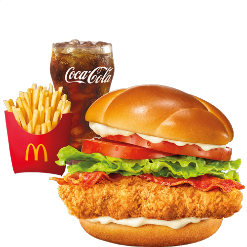 加拿大麥當勞的 BLT Crispy Chicken Burger( BLT 脆雞堡)