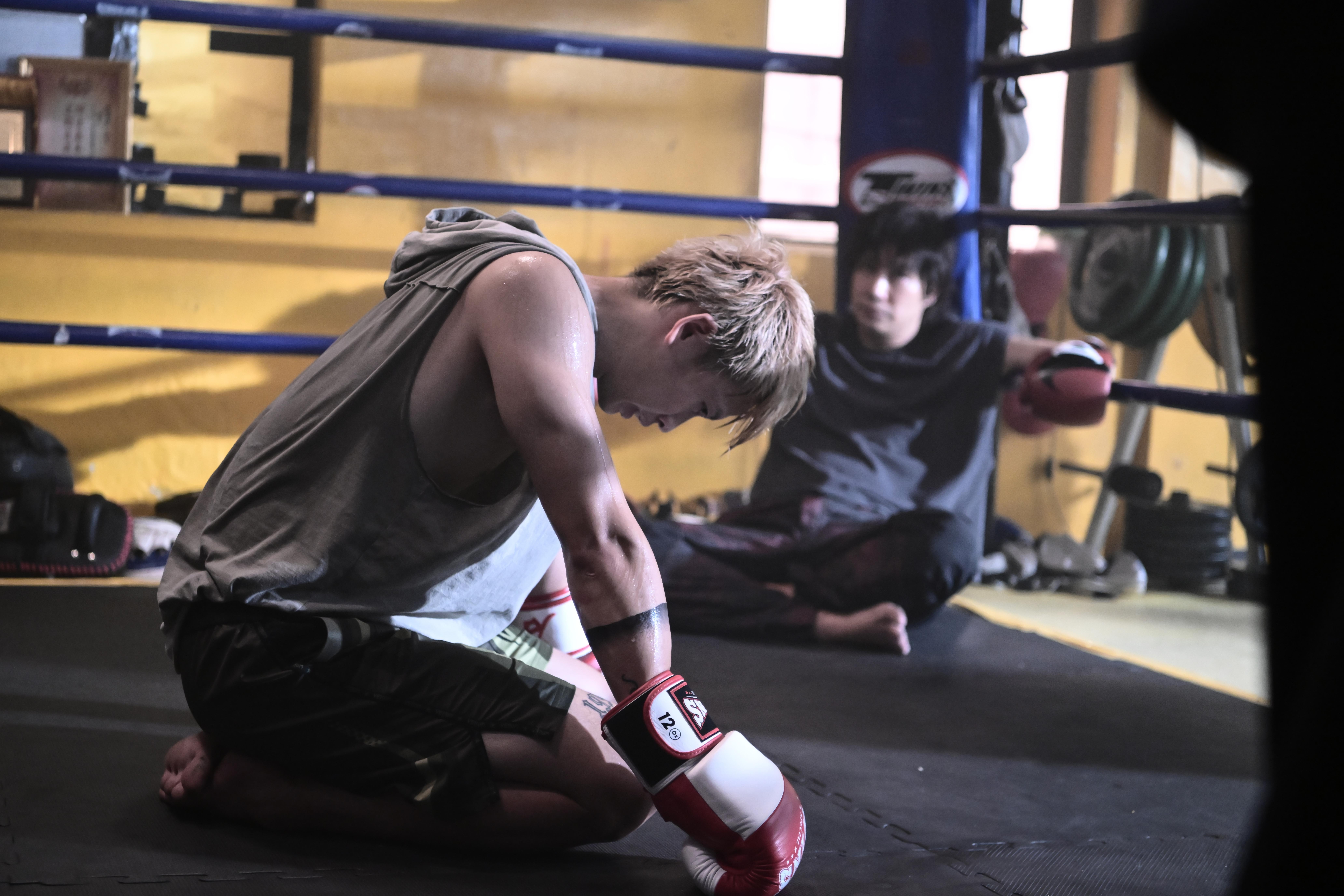 林家熙Locker自爆拍《拼命三郎》時,曾因不滿表現,幾乎淚灑片場。