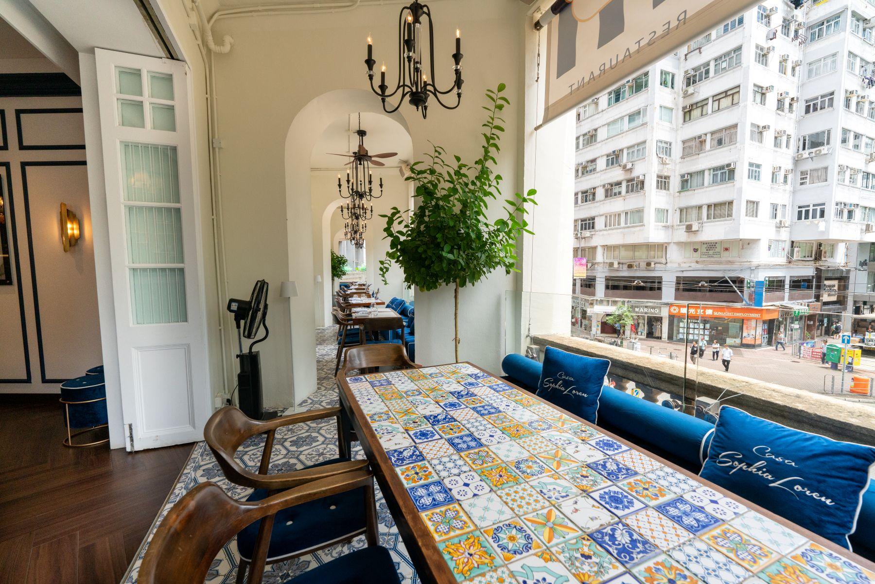 餐廳充滿意大利風格,格調優雅。