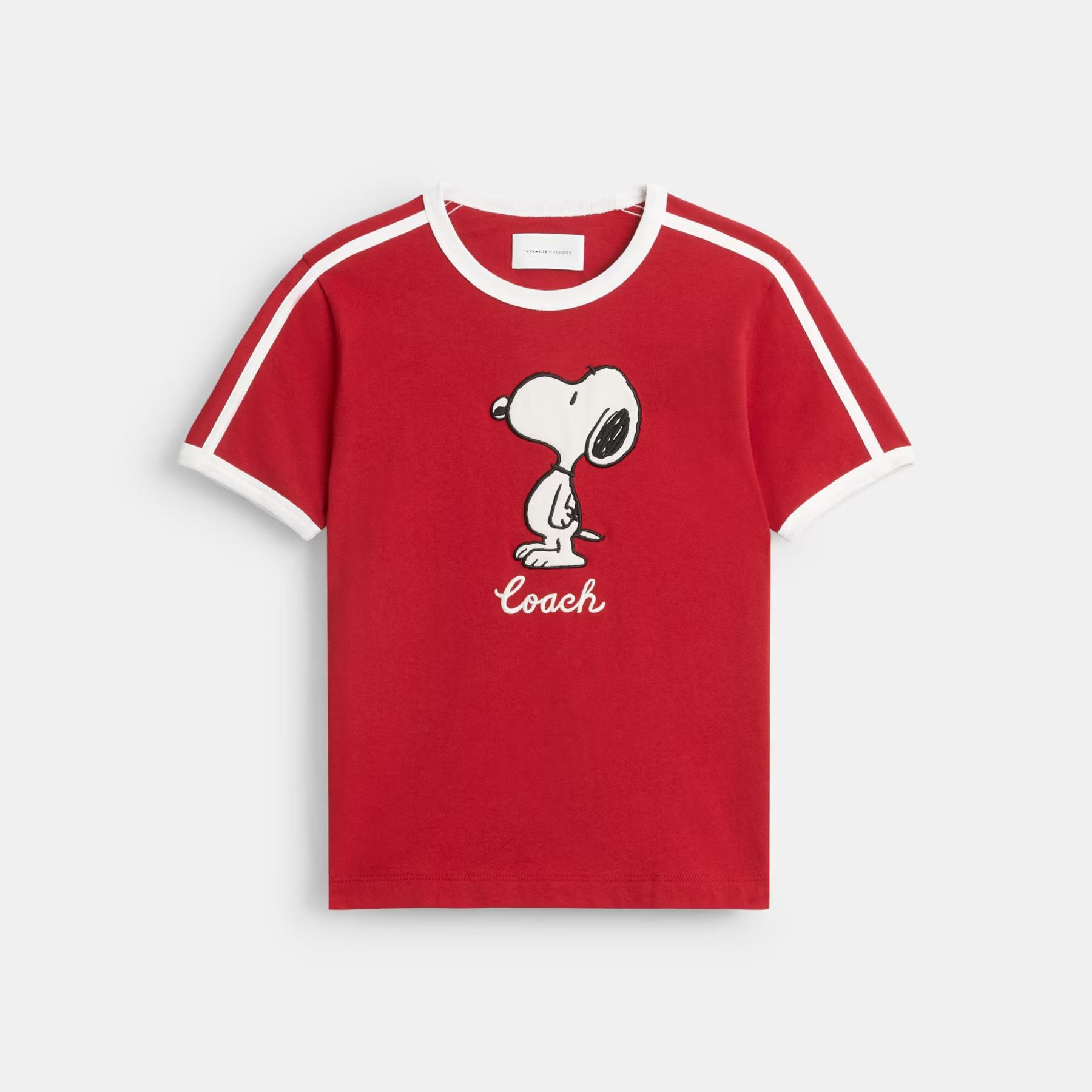 Coach x Peanuts Snoopy Ringer T-Shirt $1,500