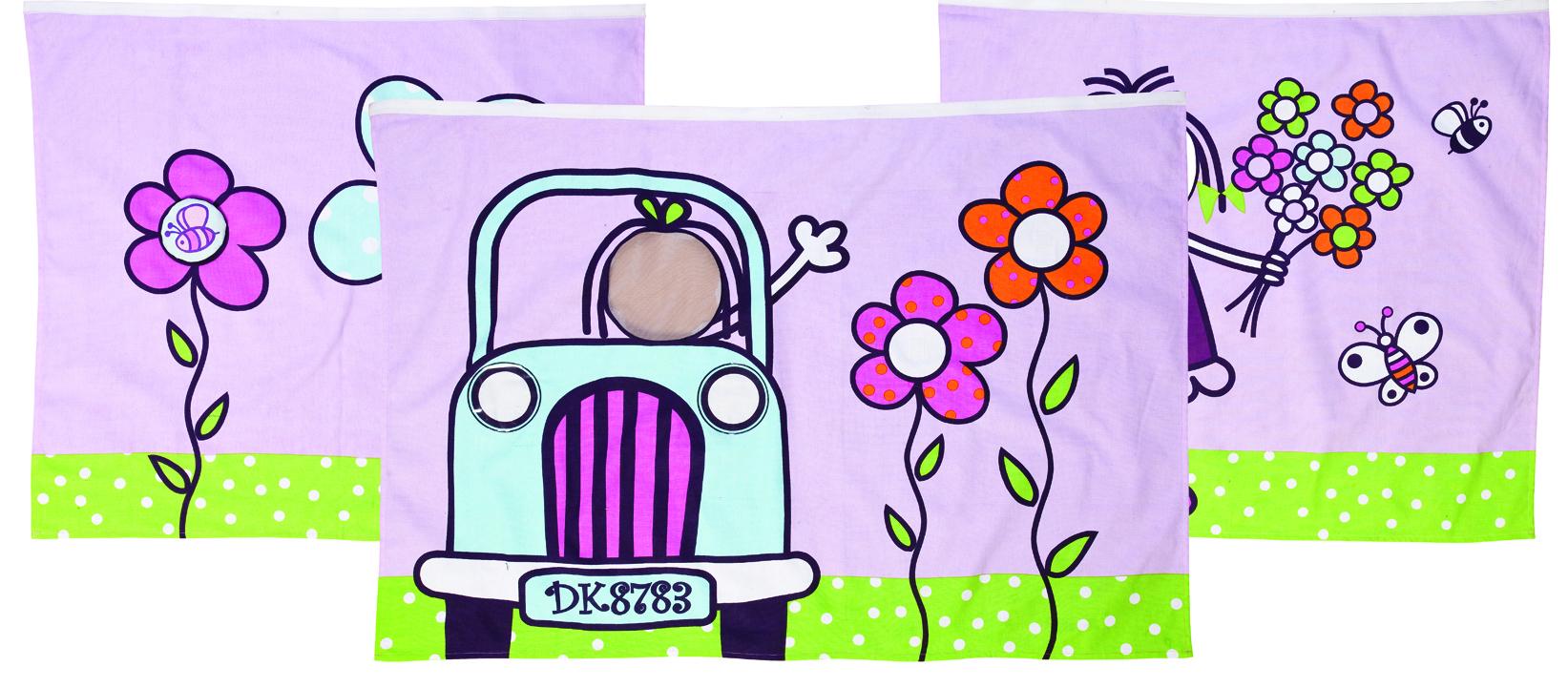 FLEXA - Girlie遊戲床簾 $100