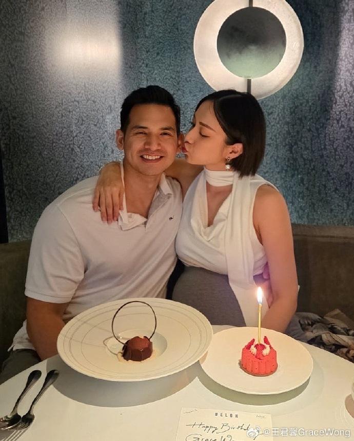 Grace與Daniel過最後一次二人世界的生日,感覺特別溫馨。