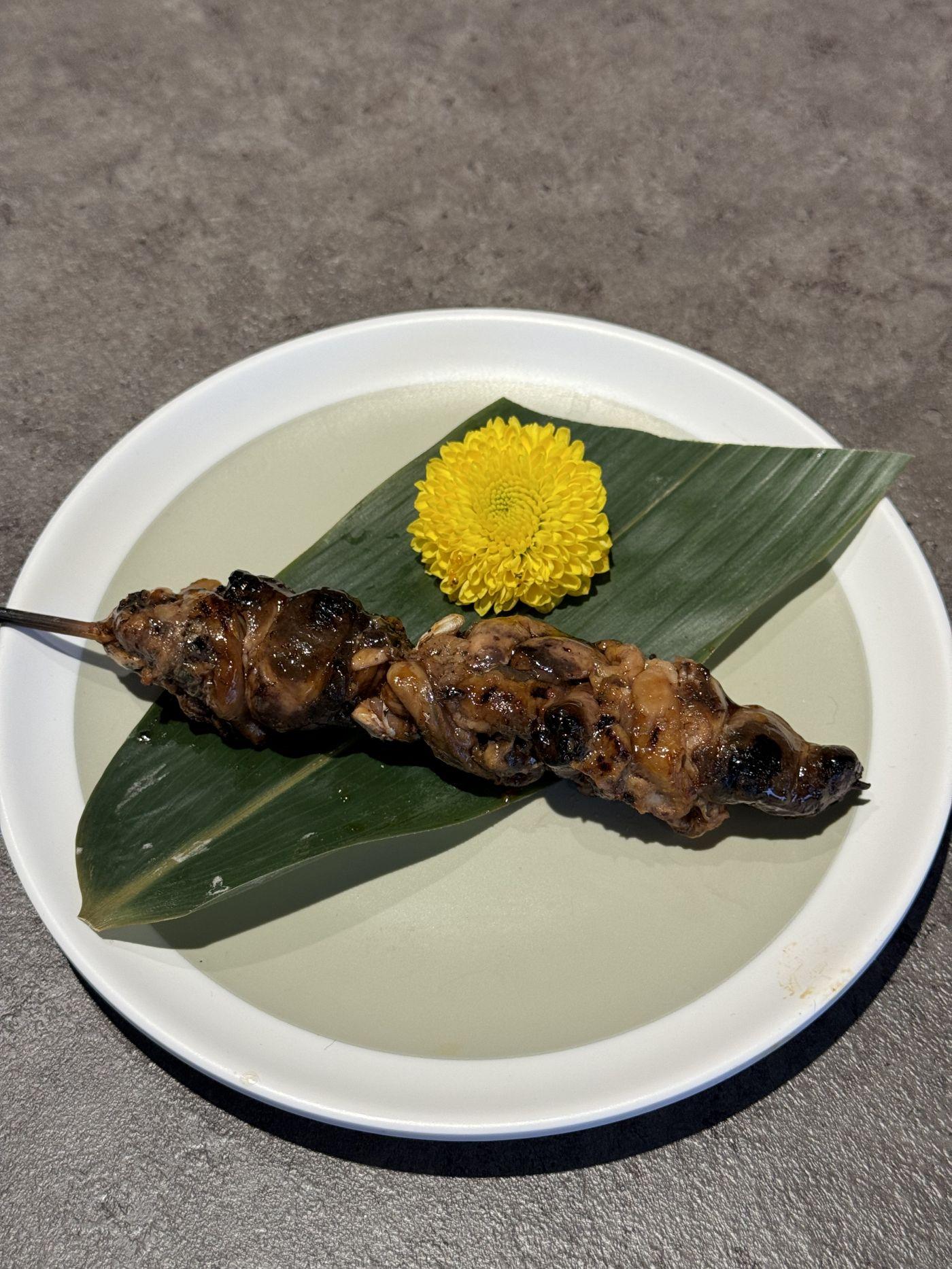 鰻魚肝串(Lv3澳洲和牛海鮮放題供應)