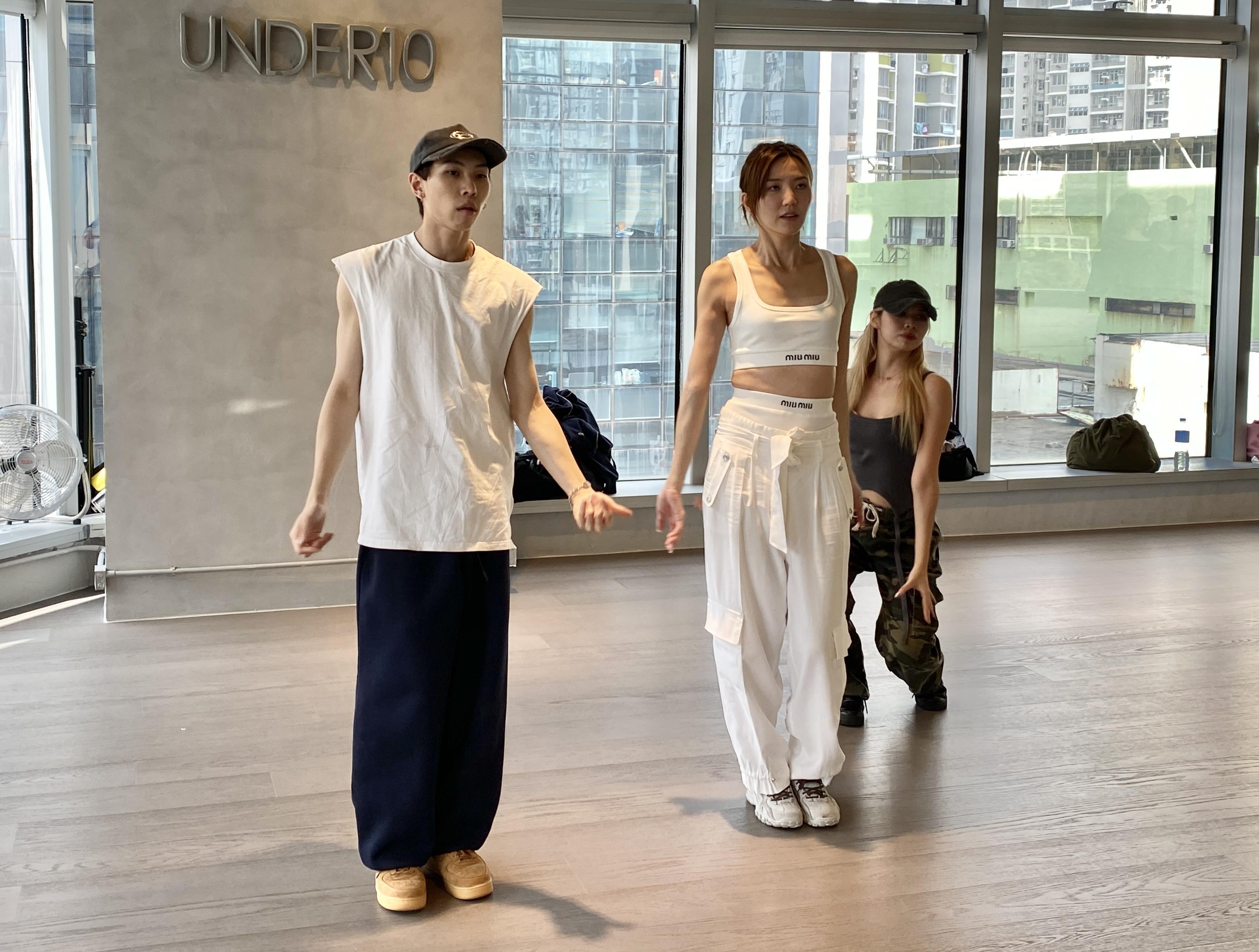 吳若希稱排舞老師說她有跳舞天分。