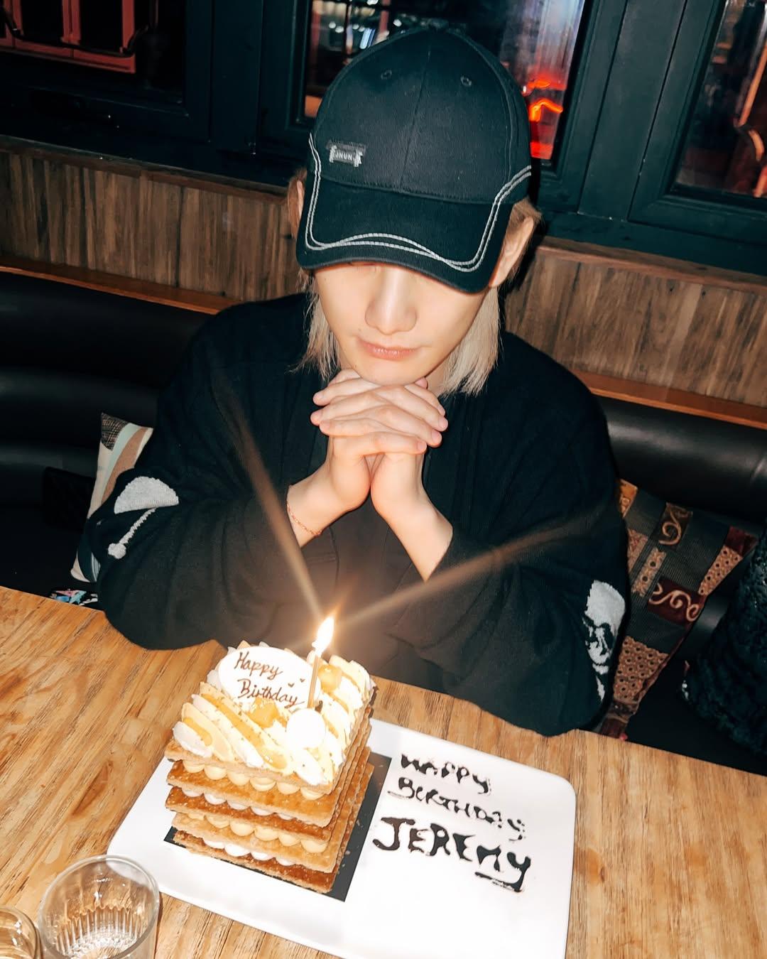 Jeremy今年9月將來30歲生日。