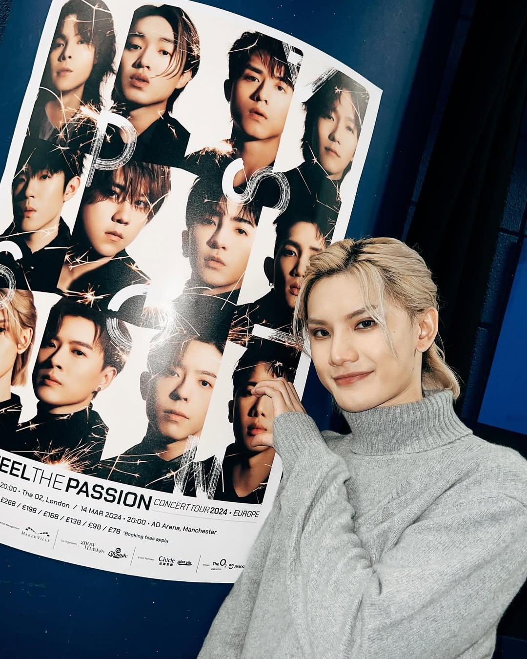 Jeremy表示16場香港站MIRROR演唱會,讓他學懂享受舞台。