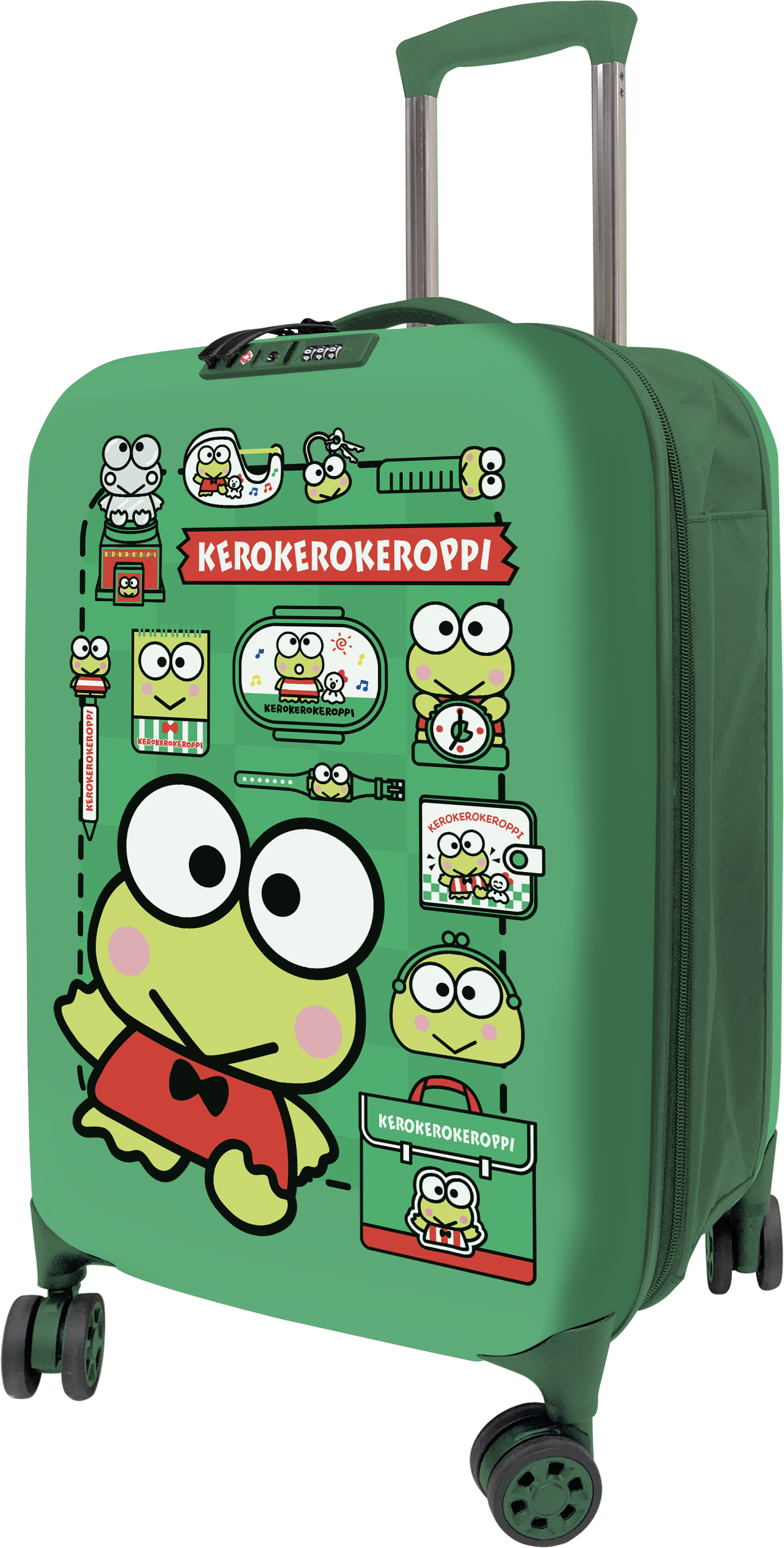 【夏日激抵優惠 – 低至 8 折】Garfield/Kerokerokeroppi/Monsters University/Sho-Chan 四 輪旅行箱 $479 起