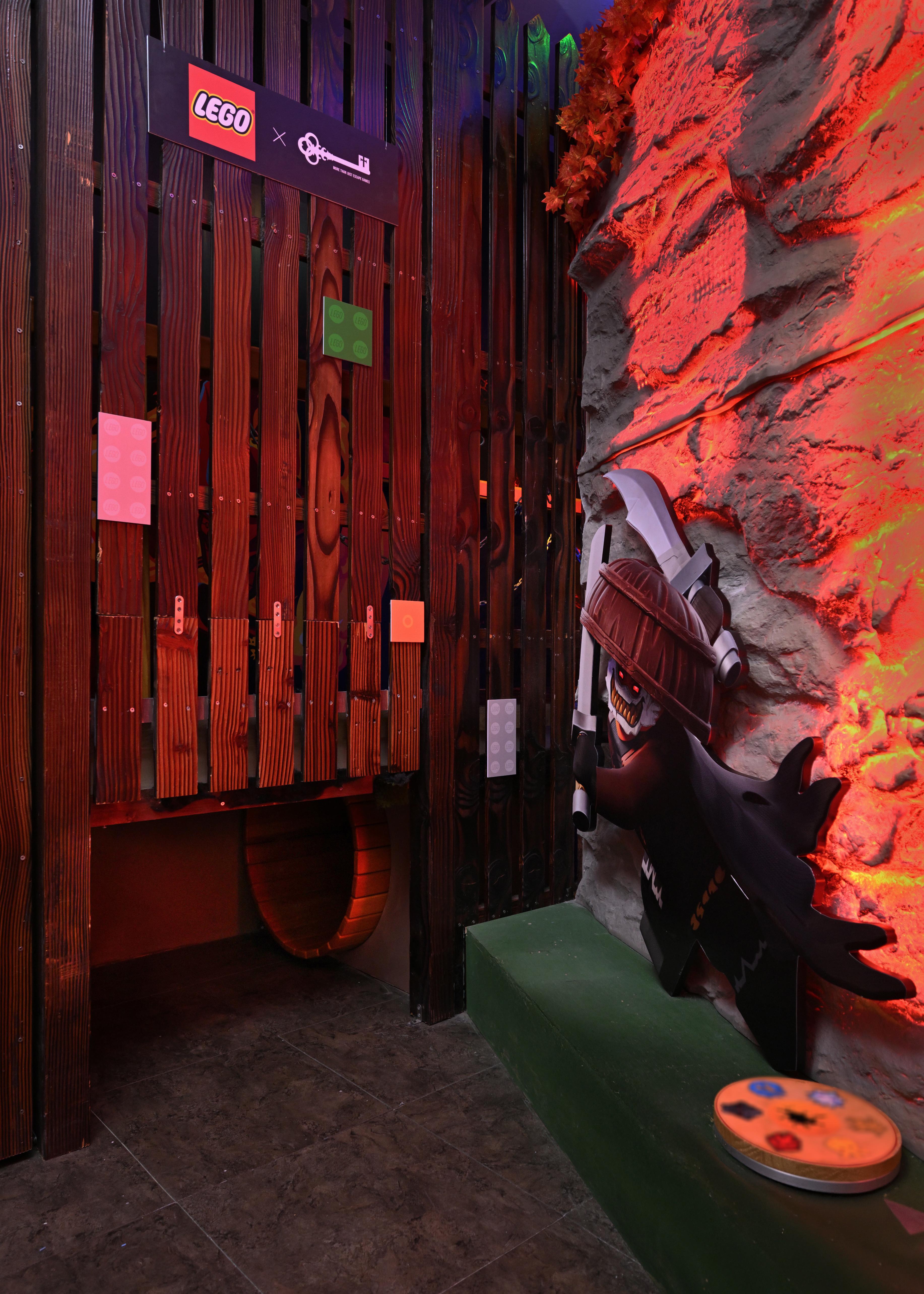 忍者試煉第一關: 「火山的試煉」密室