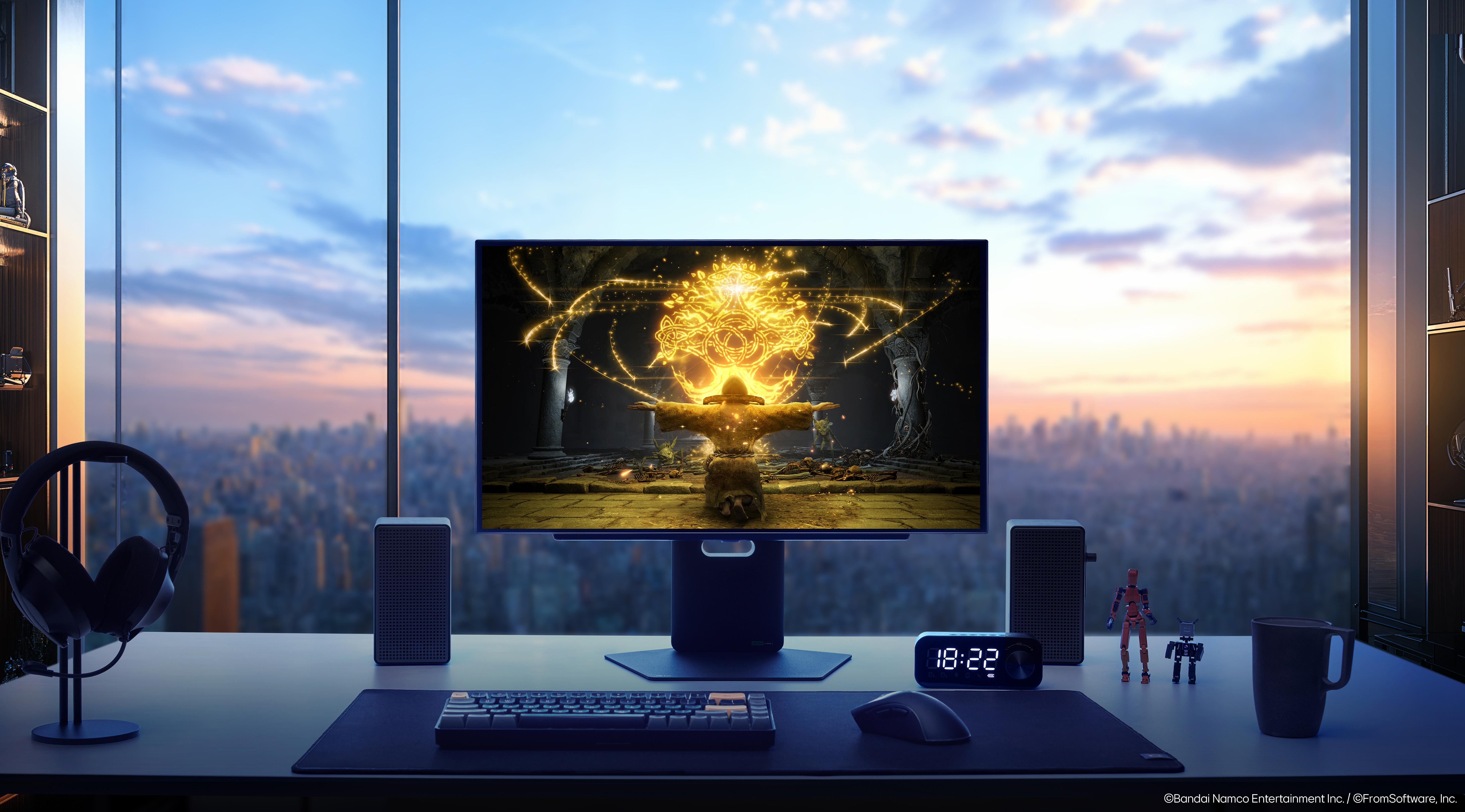 具備HDR True Black 400認證、1300nits峰值亮度、480Hz刷新率及0.03毫秒反應時間。