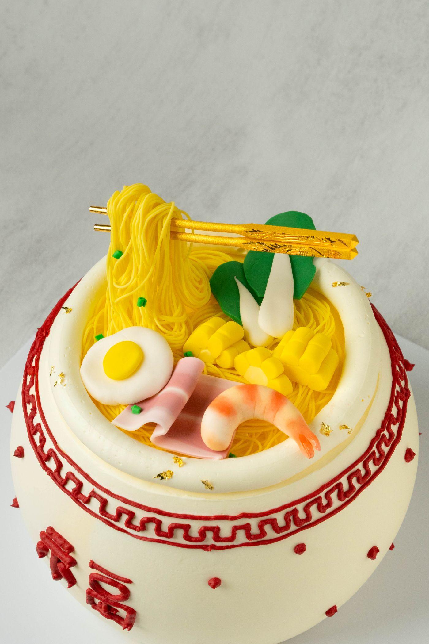 長壽麵蛋糕$1,880