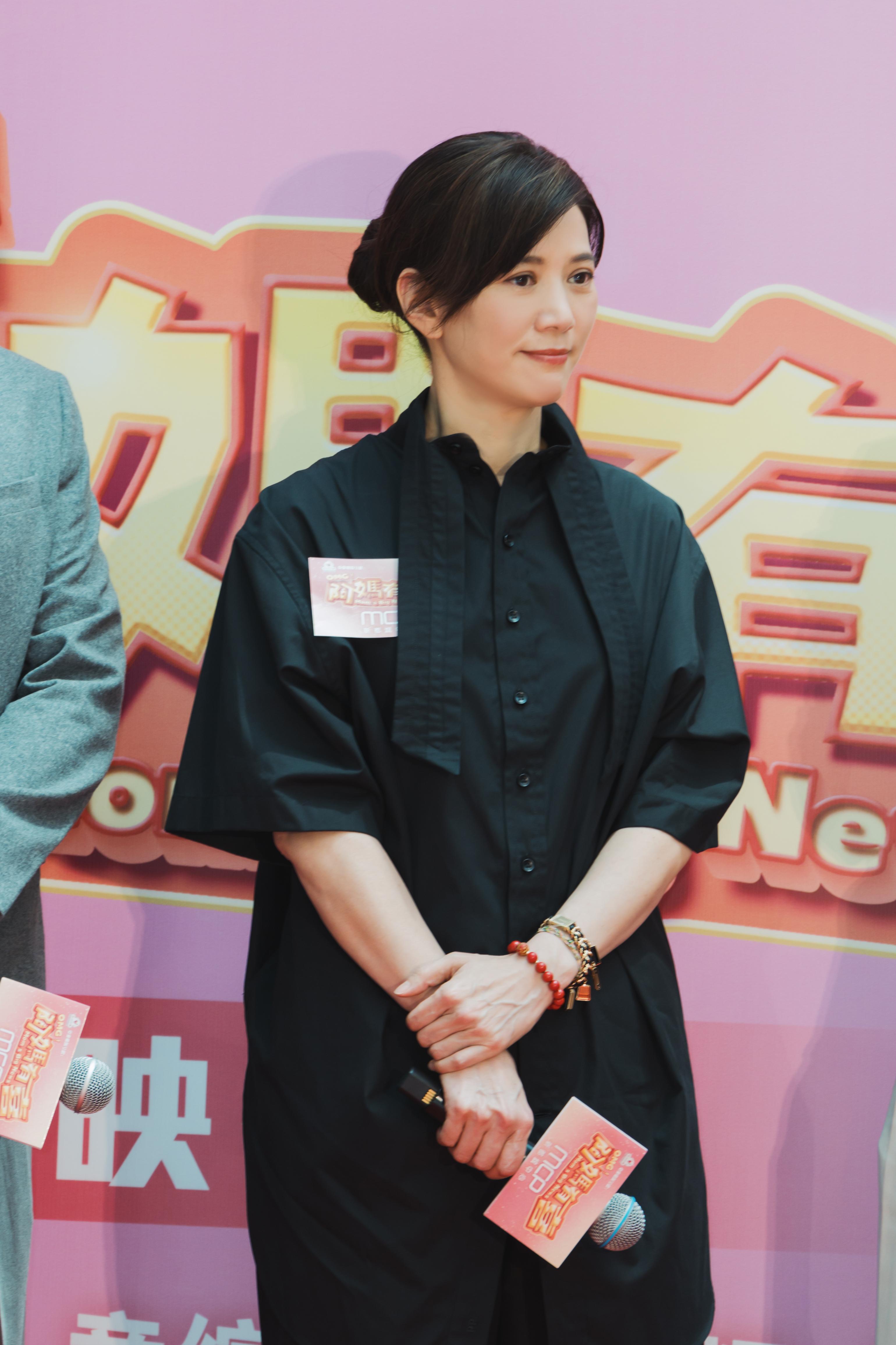 完成宣傳工作後,靚靚今晚會去睇《中年好聲音3》總決賽。