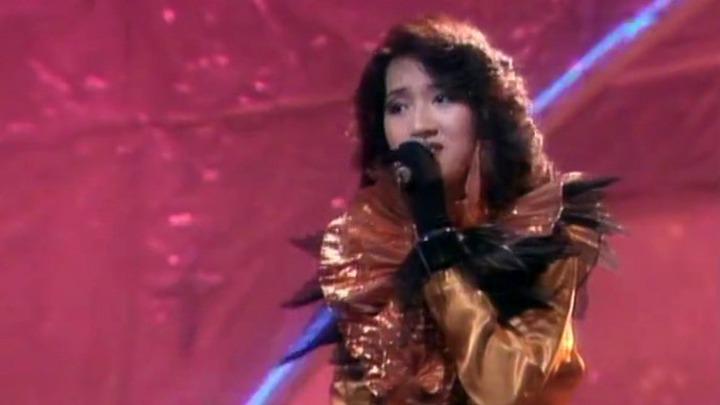 梅艷芳在1982年參加《第一屆新秀歌唱大賽》,憑着磁性嗓音和壓場的台風,演繹徐小鳳名曲《風的季節》,成功奪冠。(網上圖片)