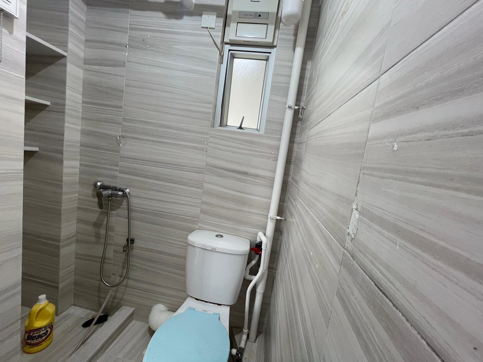 浴室裝修企理,屬於明廁。(代理提供)