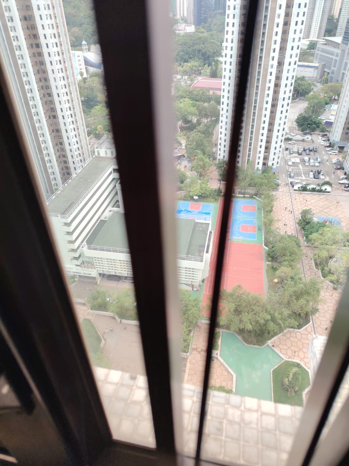 單位景觀開揚,望內園及遠樓景。(代理提供)