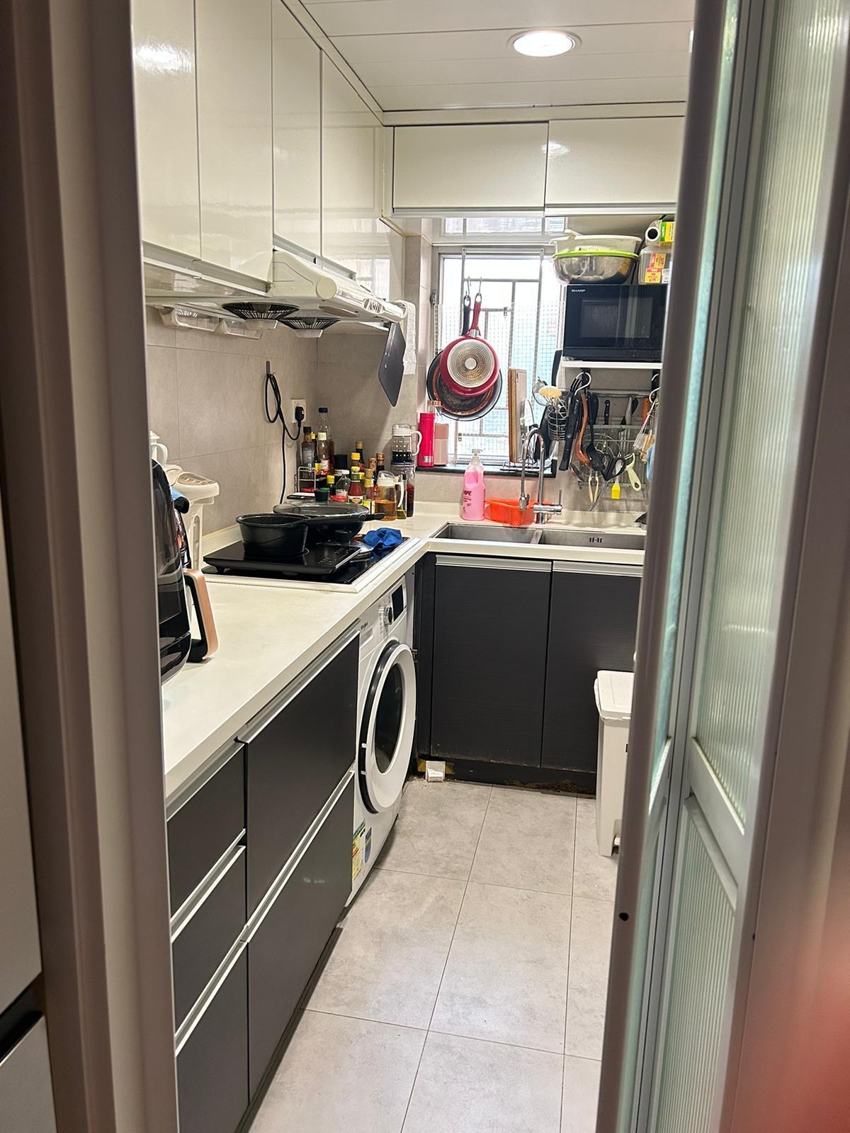 廚房面積不狹小。(代理提供)