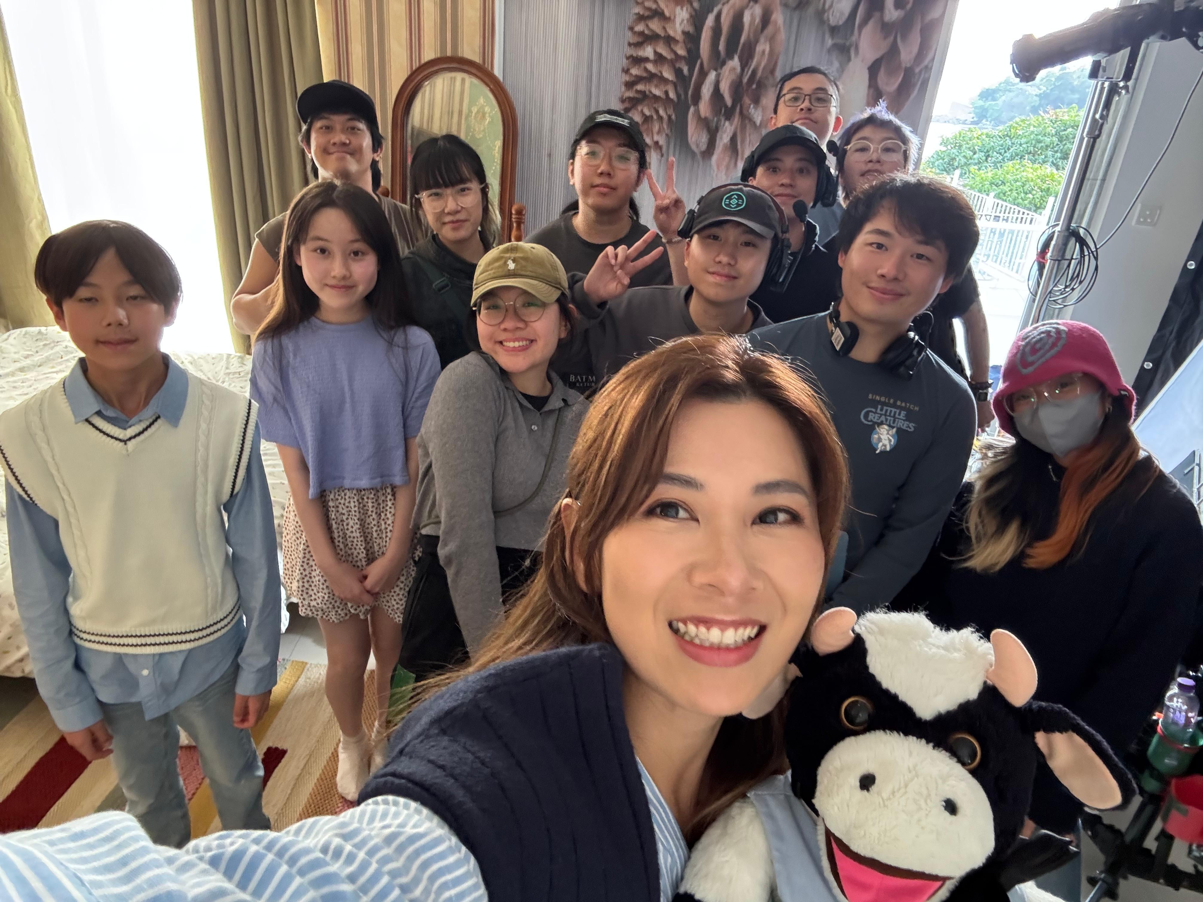 Robynn好開心和一班年輕幕後團隊合作,MV也帶來新意。