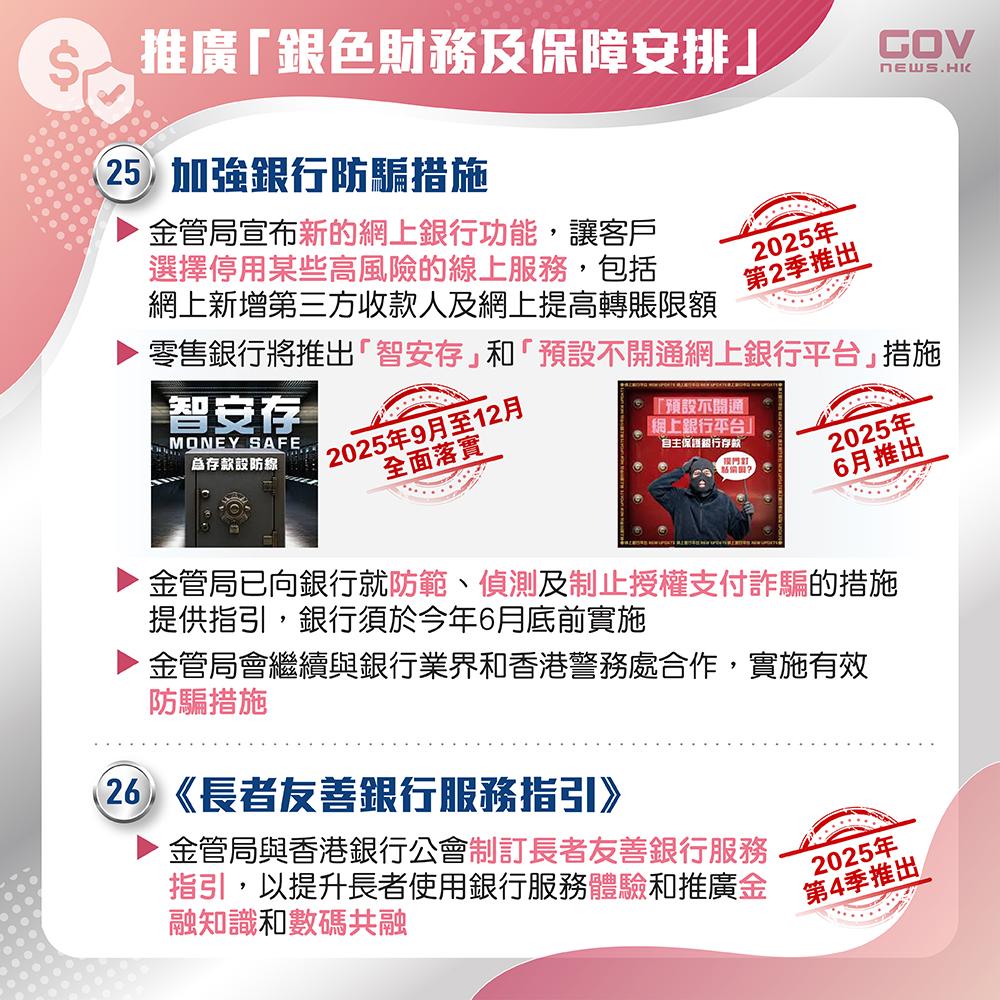 銀髮經濟|推廣銀色財務及保障安排。(添馬台)