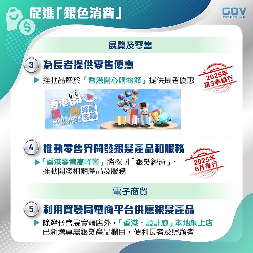 銀髮經濟|展覽及零售、電子商貿。(添馬台)
