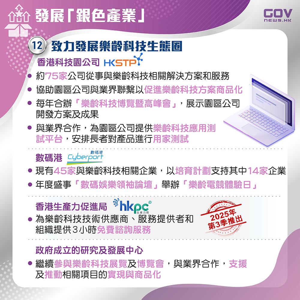 銀髮經濟|致力發展樂齡科技生態圈。(添馬台)