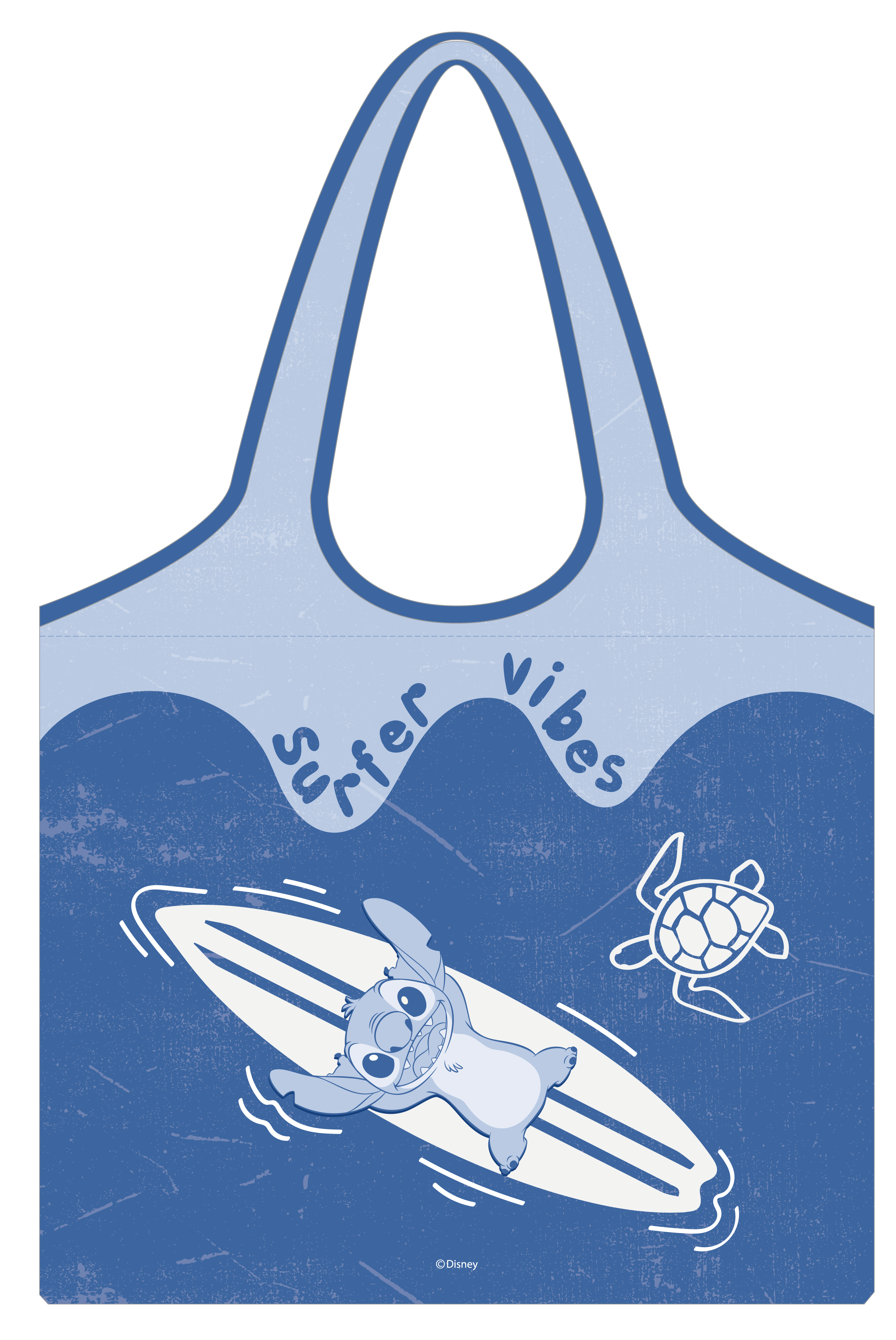 Stitch 摺疊式購物袋 $130