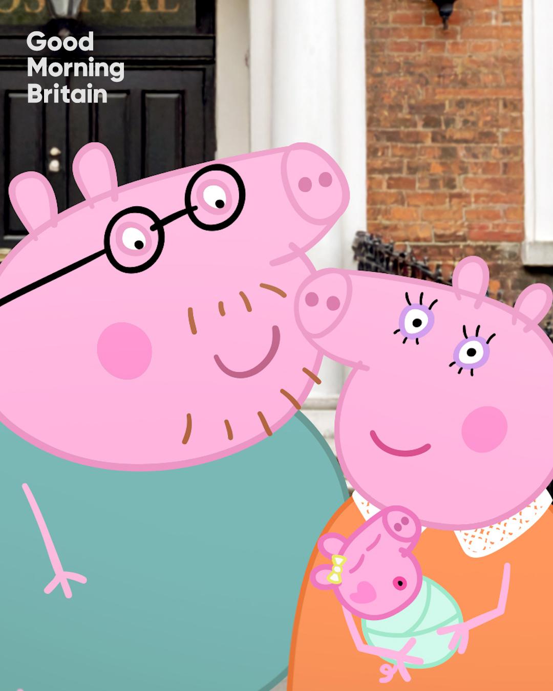 豬爸爸及豬媽媽選擇在倫敦的St Mary’s Hospital(聖瑪麗醫院)生產。(網絡圖片)