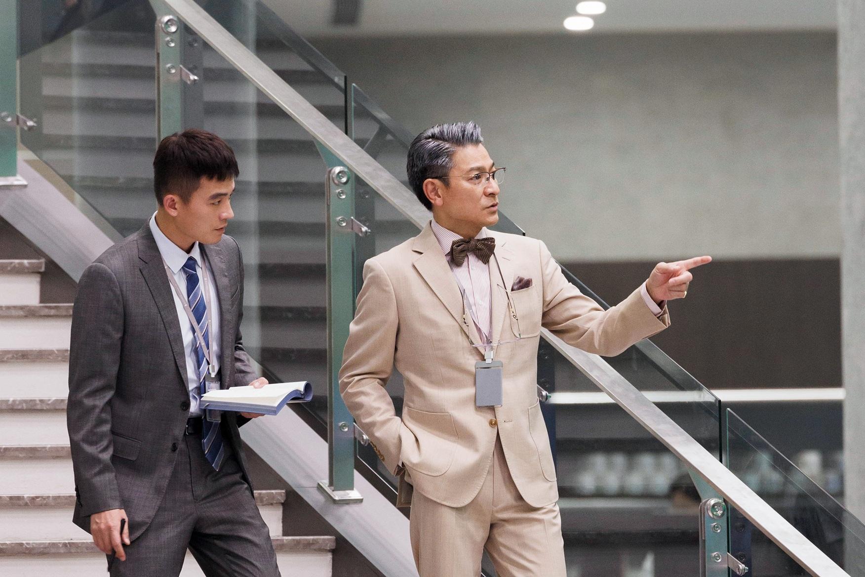 劉德華與歐豪在《獵金·遊戲》演屬師徒關係,現實中他自言不會收徒弟。