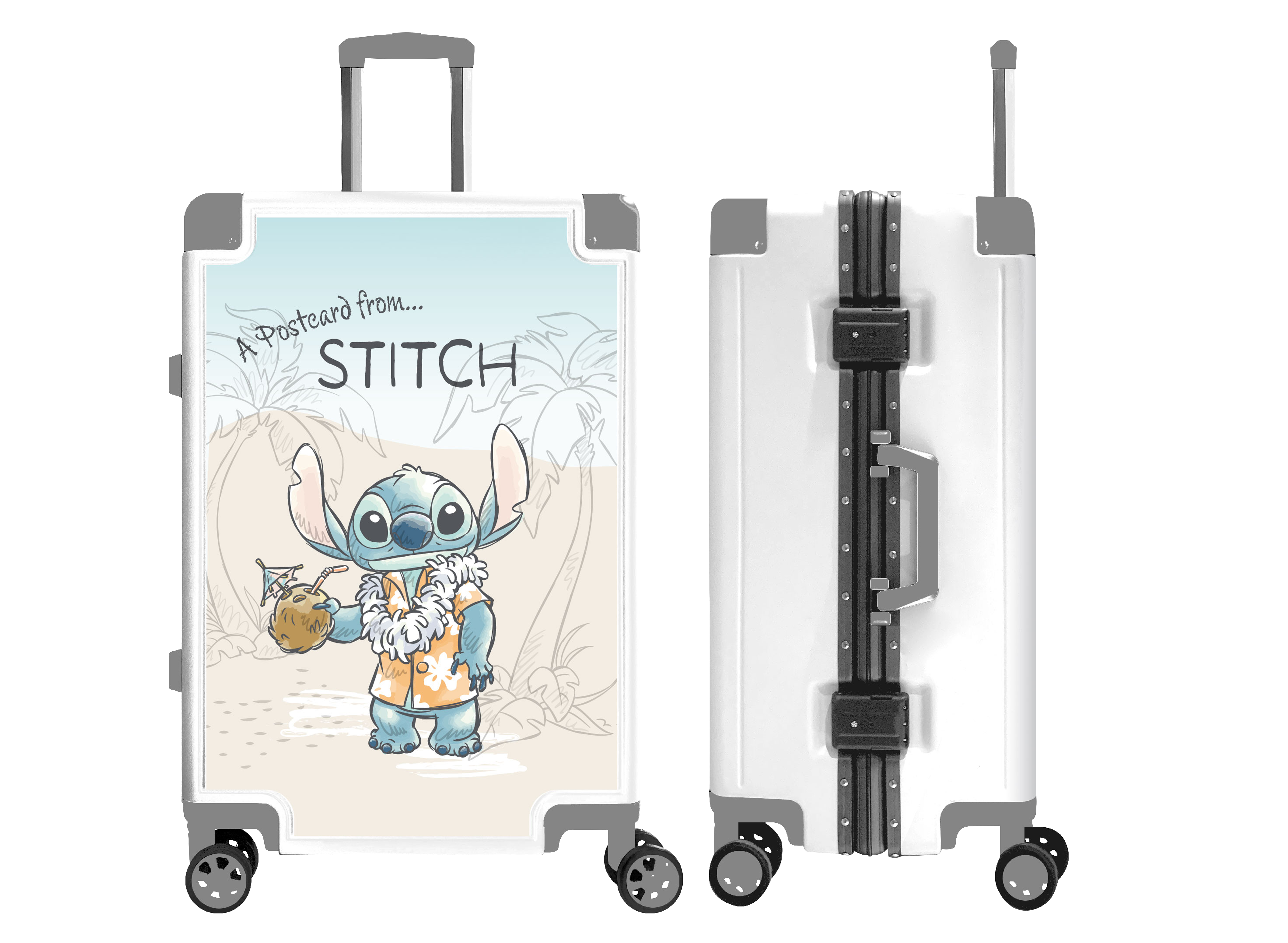 Stitch 系列白色行李箱 24 “ $899