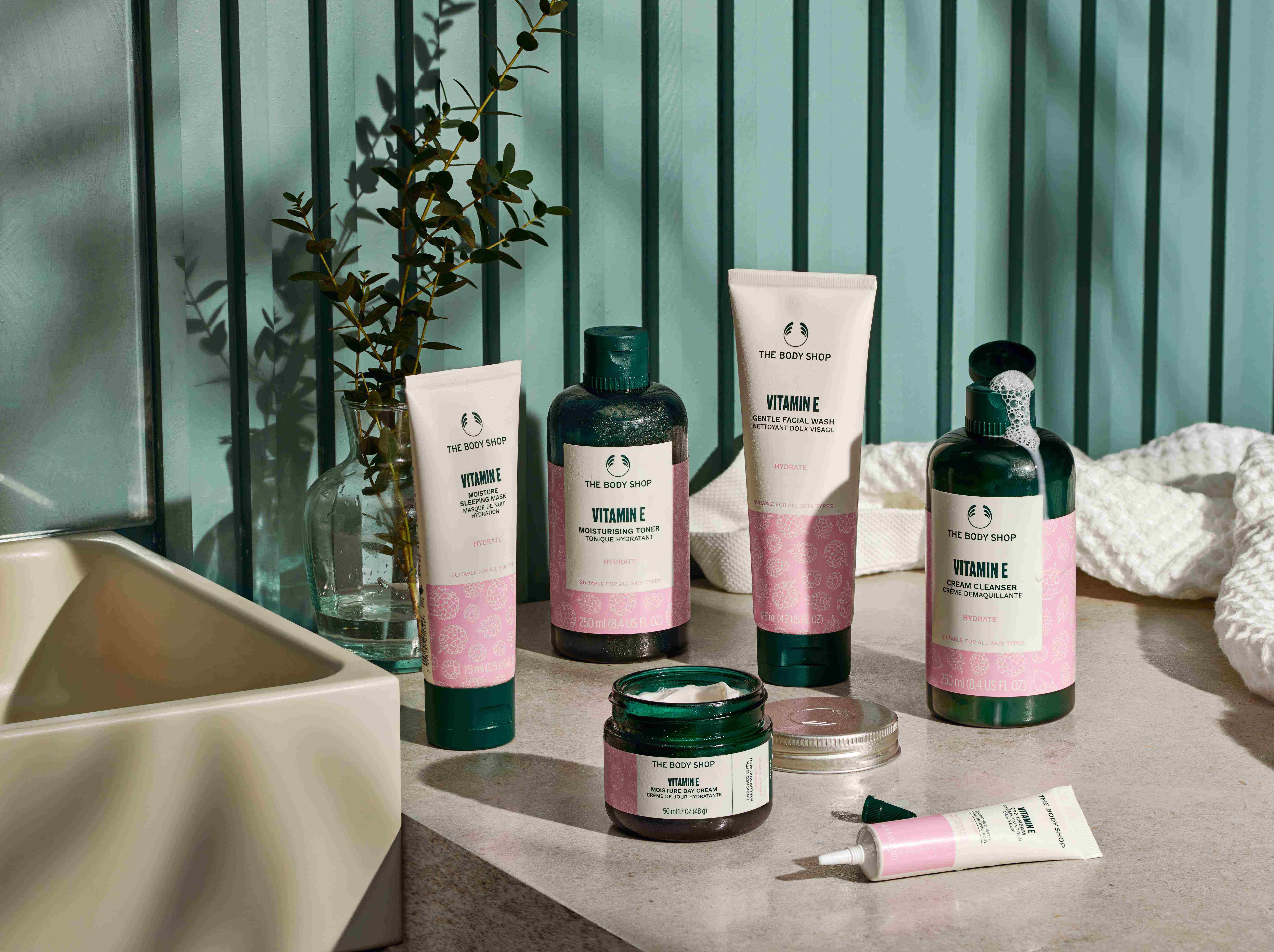 The Body Shop維他命E補水系列回歸