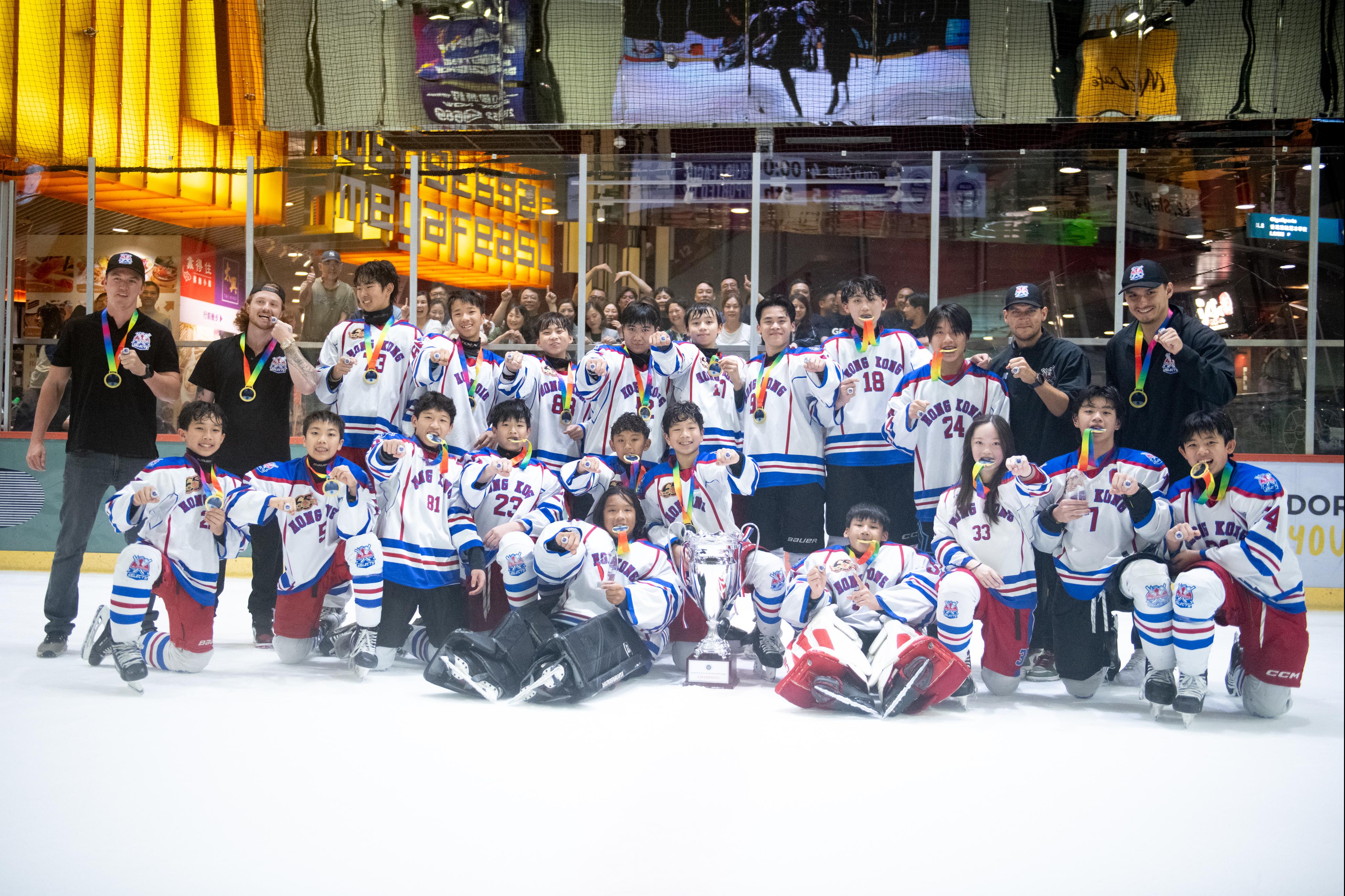 Typhoons奪得首屆冰總U17聯賽盃
