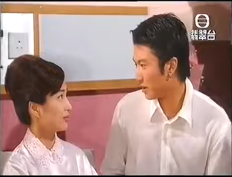 謝霆鋒首次拍劇,在《真情》的未來篇有不少發揮。