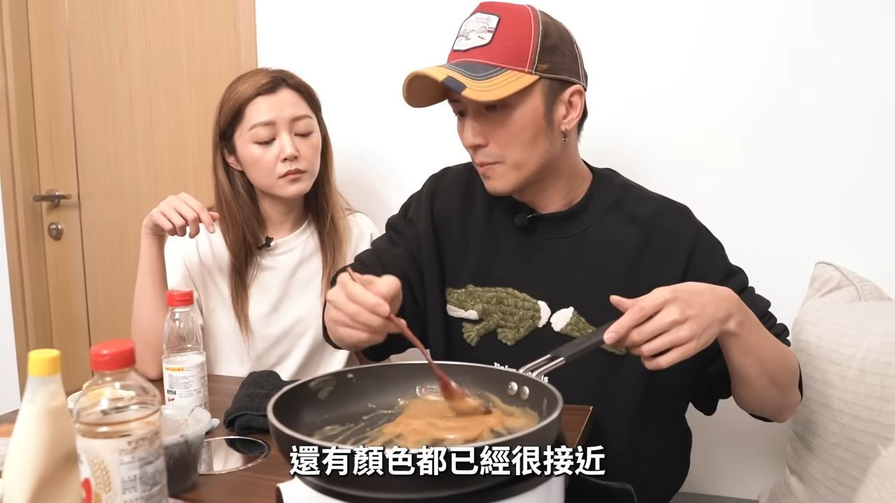 衛詩雅叫謝霆鋒去她家煮飯仔的影片再翻hit。