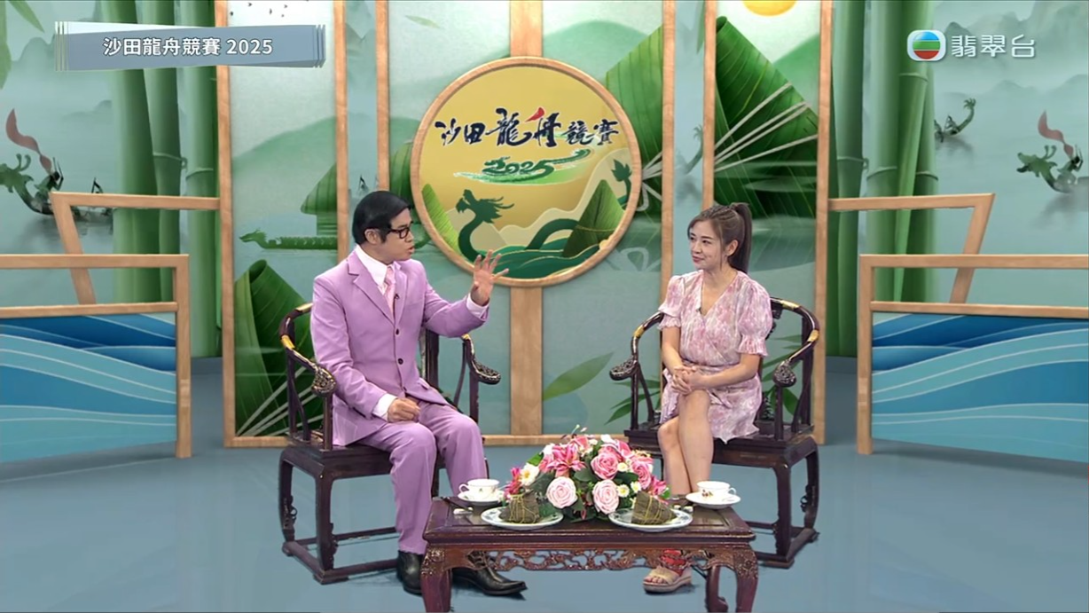 安德尊提起TVB龍舟隊又輸,勞氣埋怨,場面幾搞笑。