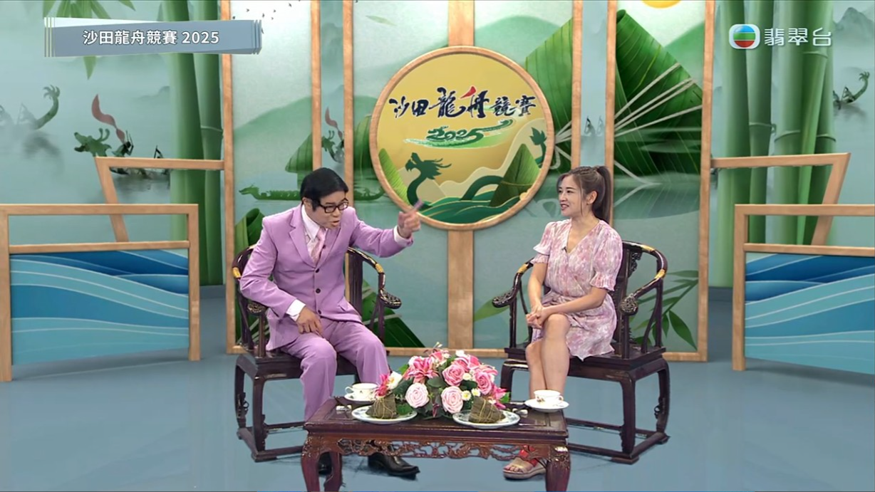 安德尊提起TVB龍舟隊又輸,勞氣埋怨,場面幾搞笑。