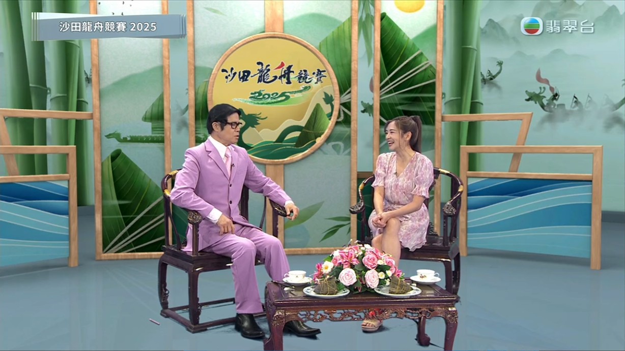 安德尊提起TVB龍舟隊又輸,勞氣埋怨,場面幾搞笑。