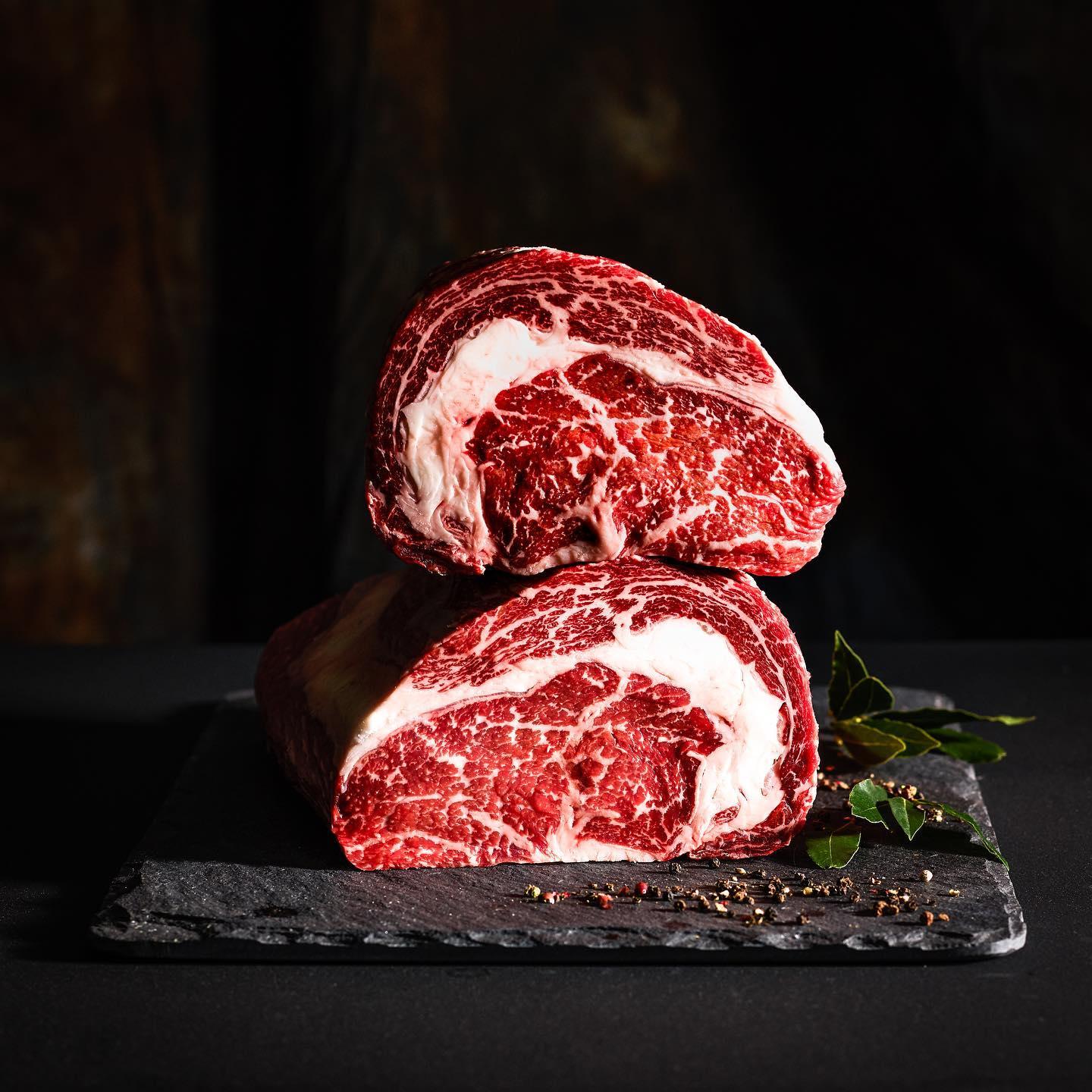 和牛肉眼星期五有優惠(零售專享)6折優惠$78/ 100 克,原價$130 / 100 克