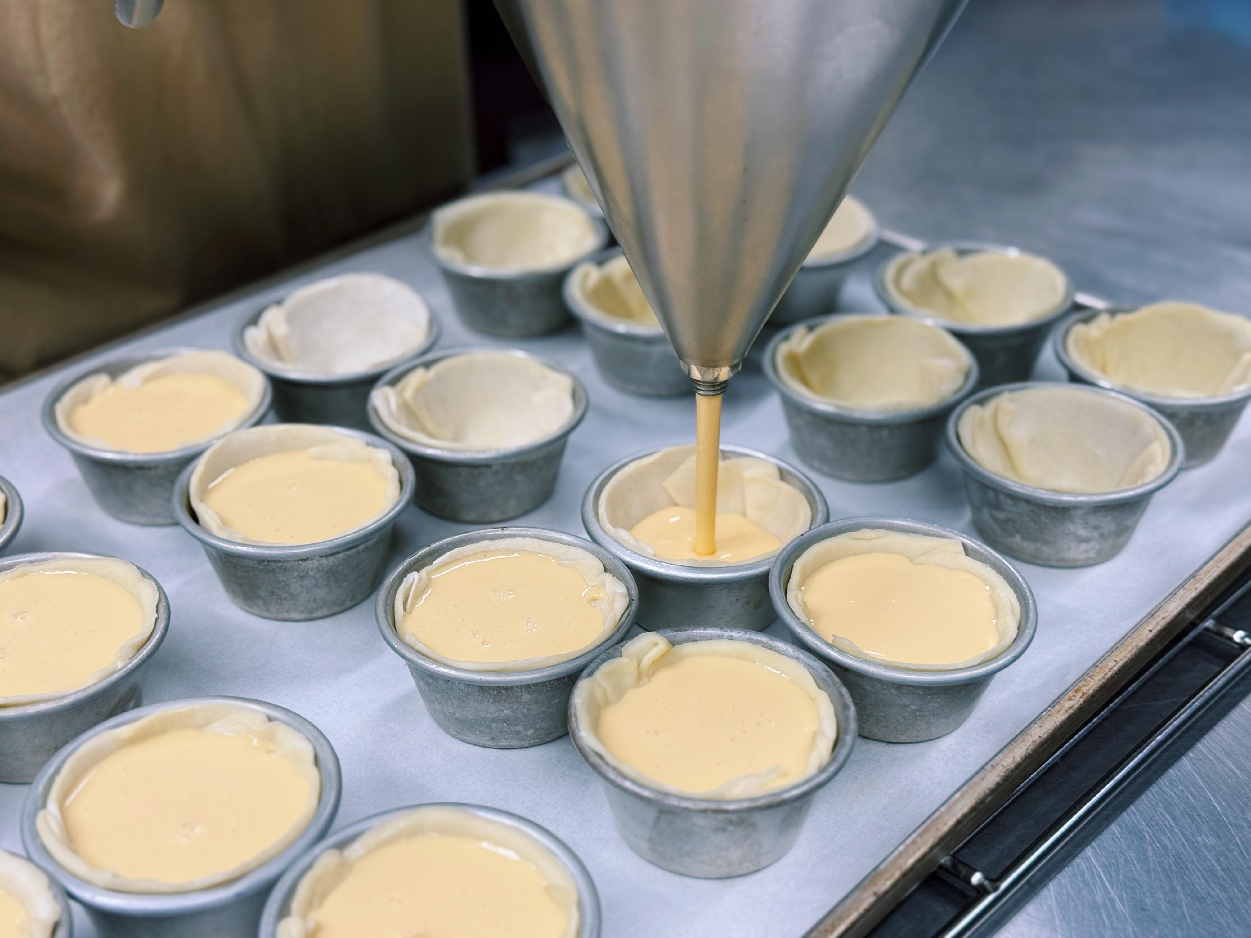 蛋漿則選用日本蛋混合湖北蛋調製