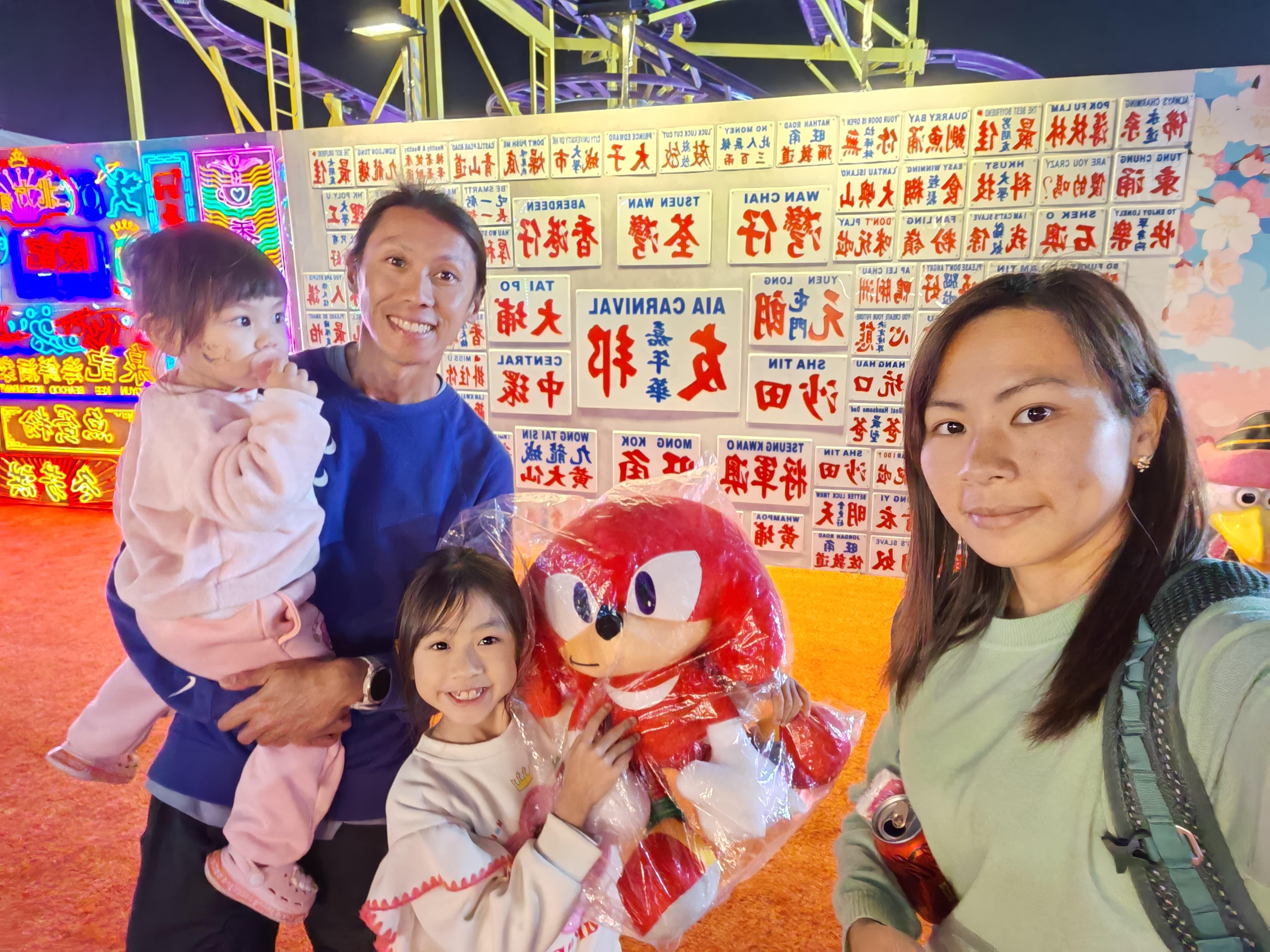 姚潔貞婚後誕下長女陳瑤及次女陳穎。(圖片由受訪者提供)