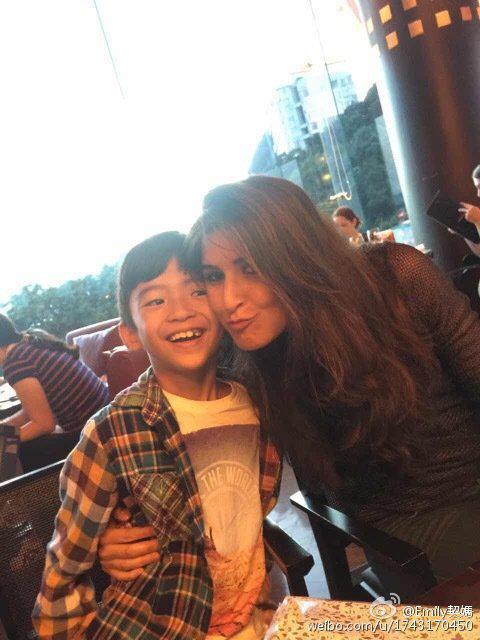 謝振軒(Lucas)和謝振南(Quintus)兒時照片。