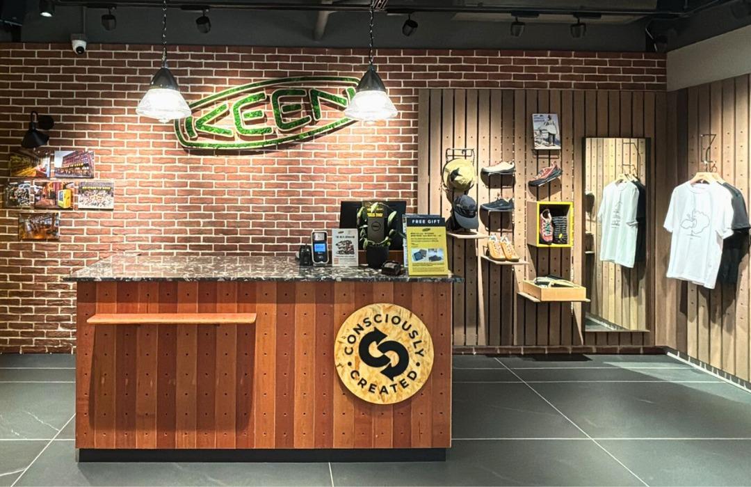 KEEN沙田新城市專門店選取再生材料並於本地製作。