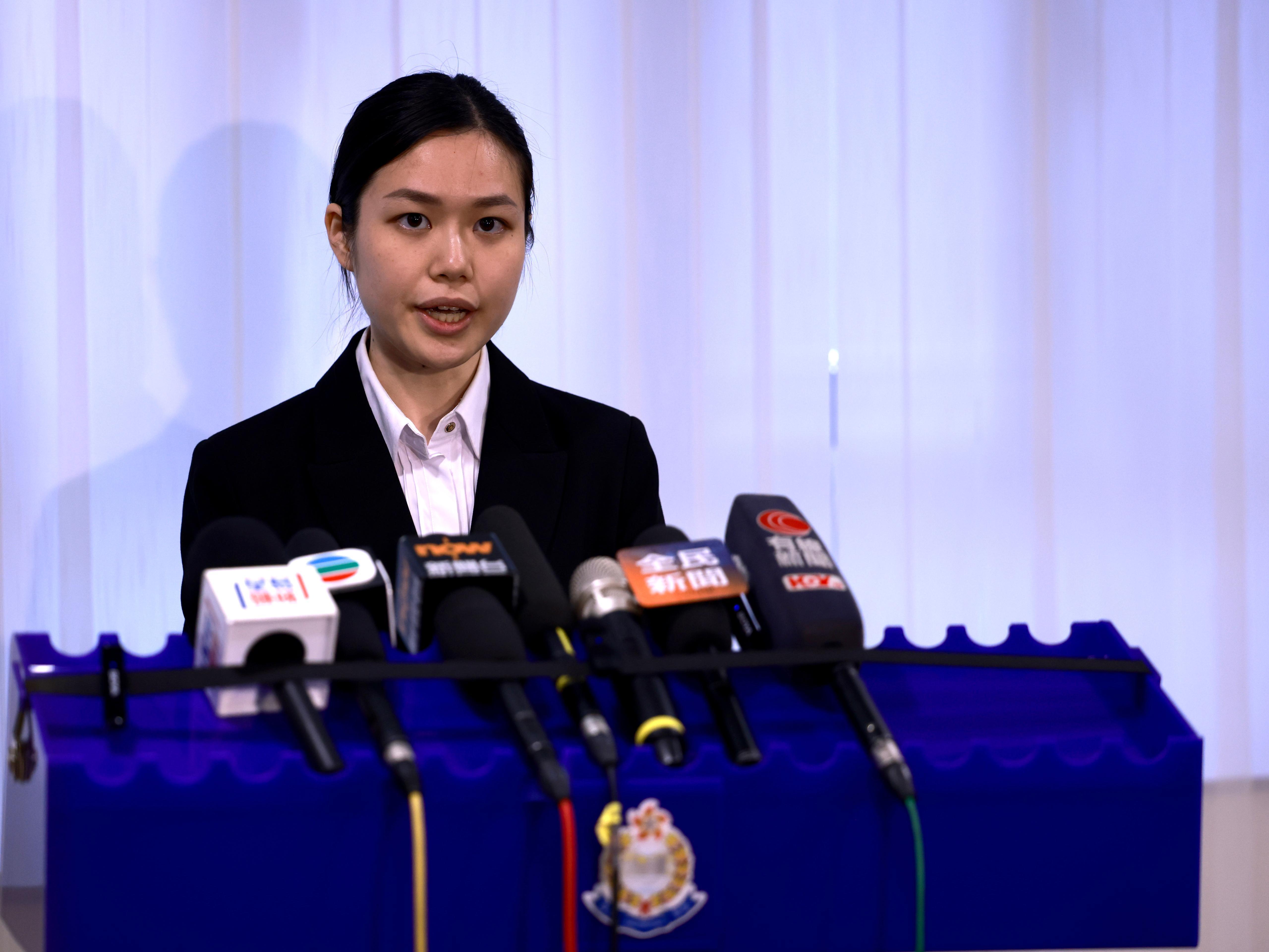 旺角警區刑事調查隊第二隊偵緝督察曾沛文。