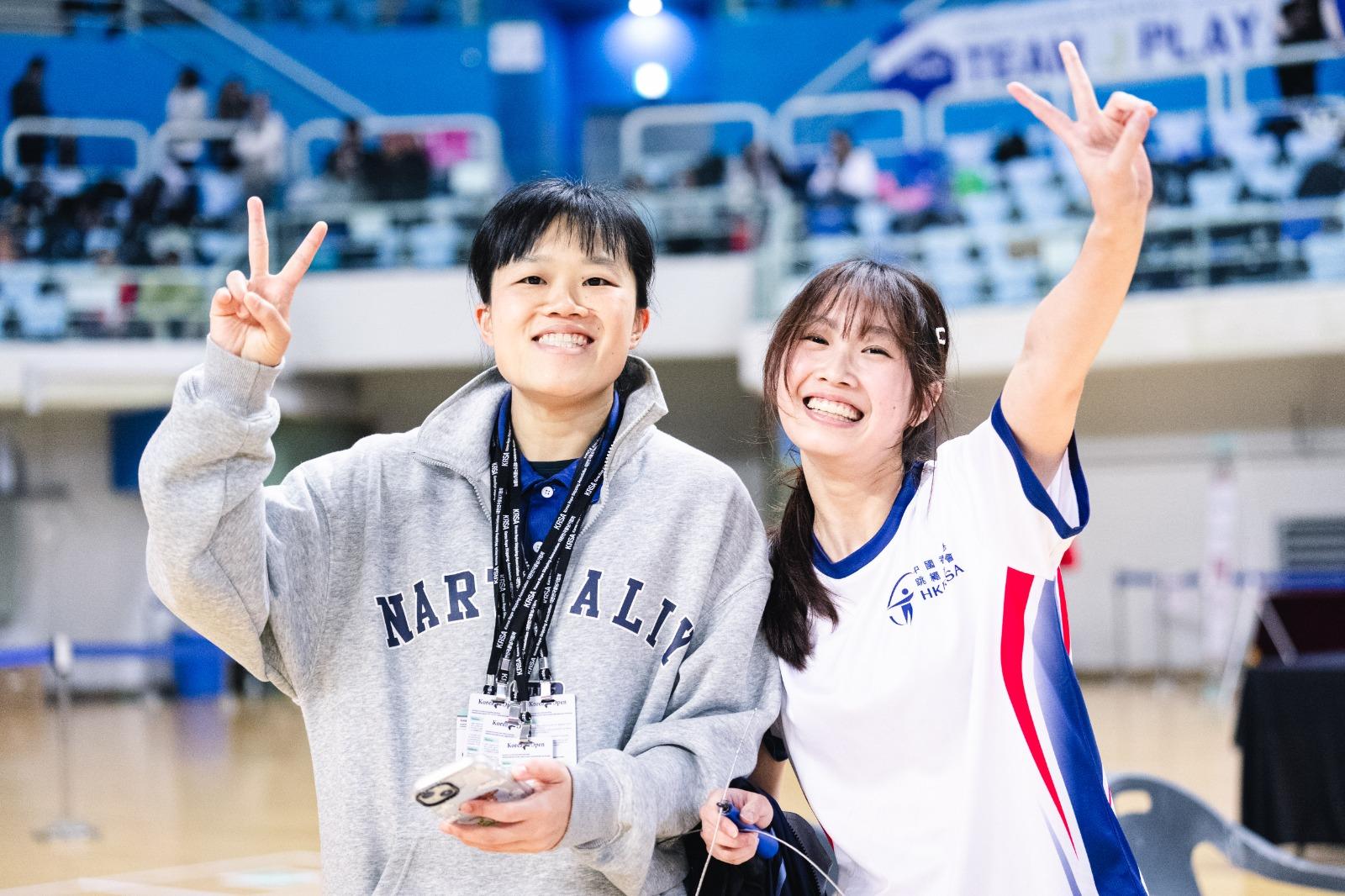 中國香港跳繩總會旗下運動員在韓國公開賽表現出色,獲得多項獎牌。