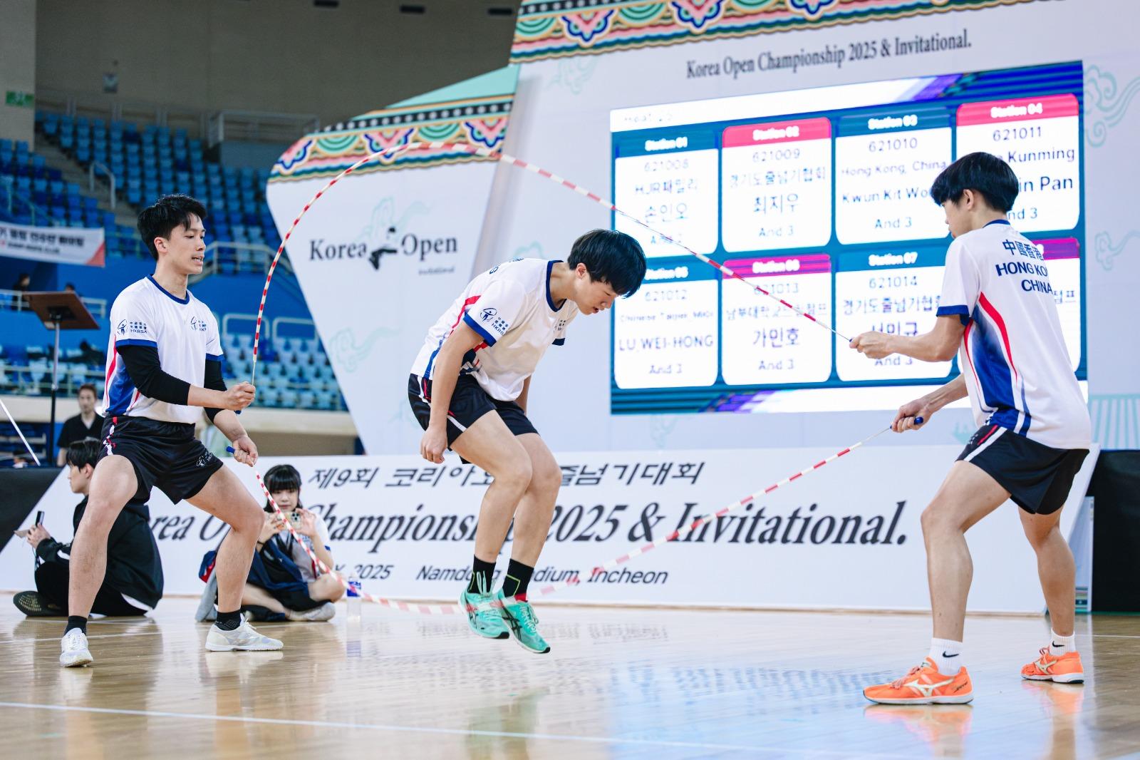 中國香港跳繩總會旗下運動員在韓國公開賽表現出色,掃摘19金13銀20銅。