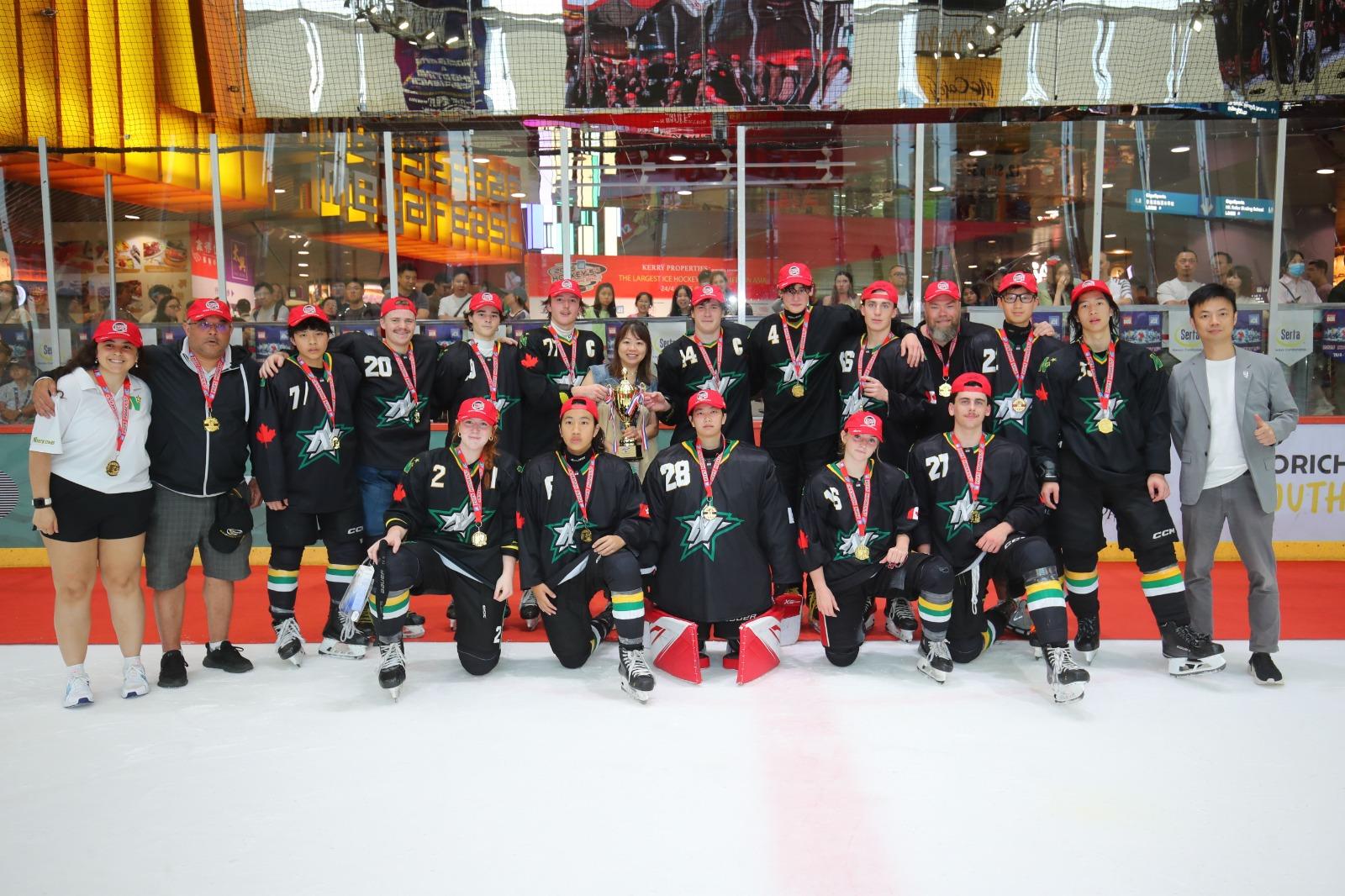 INTERNATIONAL NORTH STARS 以 1-0 擊敗 KINGPENG,拿下 U18 組別的冠軍。