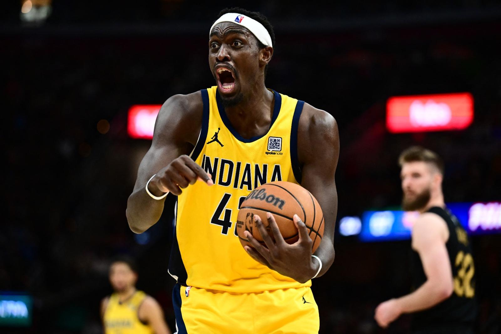 施安簡(Pascal Siakam)為溜馬交出全能表現,在秘4場以21分為隊中最高分。(資料圖片)